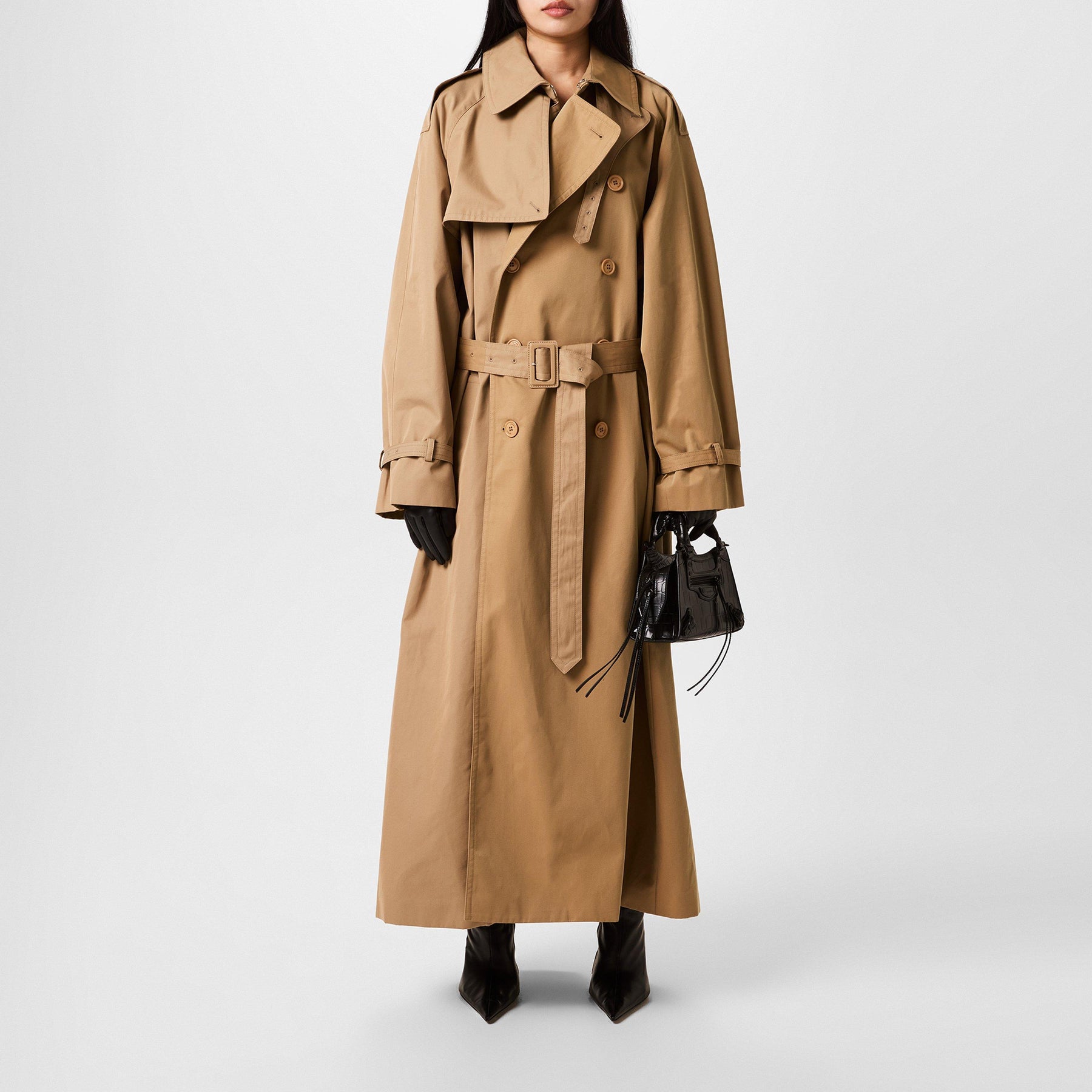 Split Trench Coat