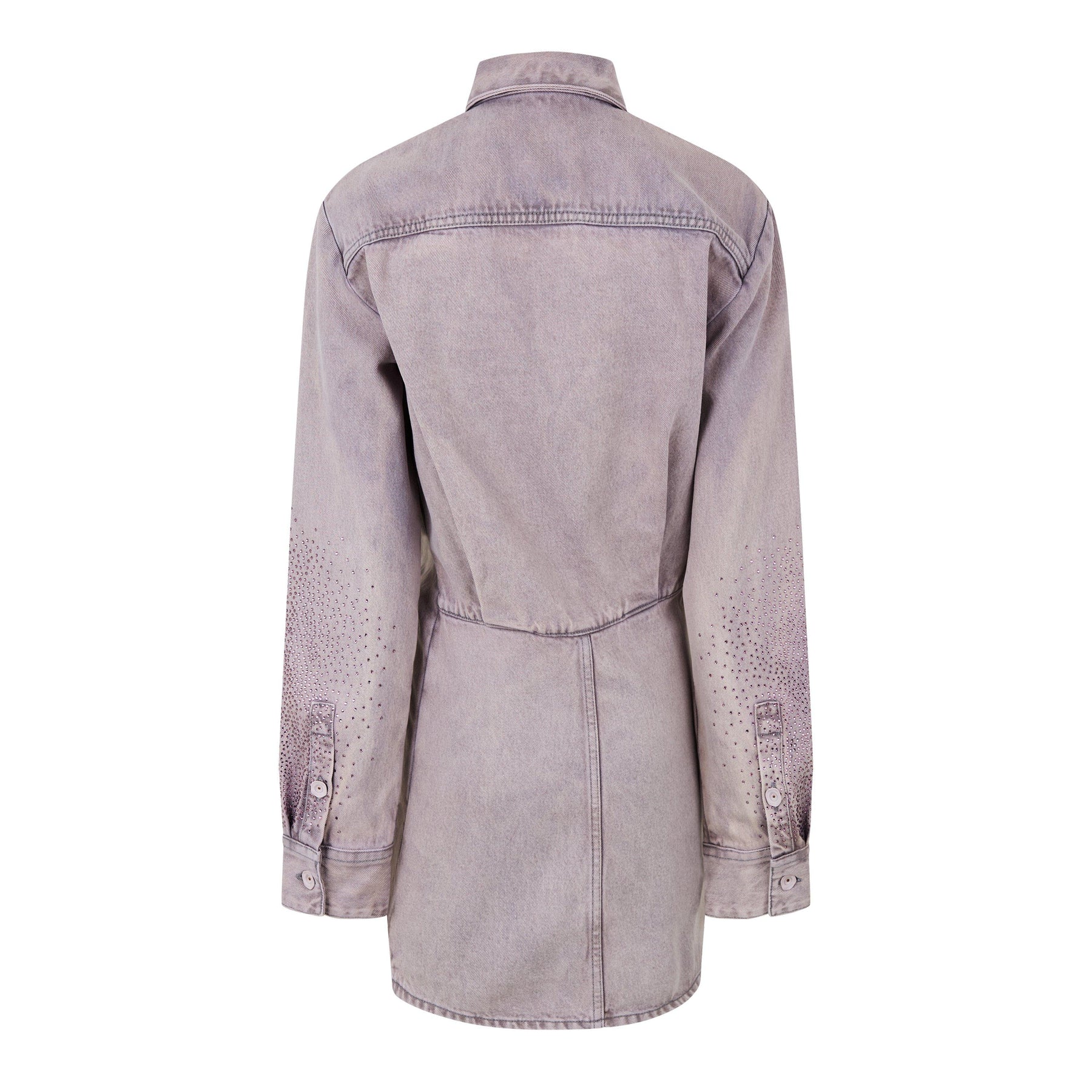Monogram Mini Shirt Dress