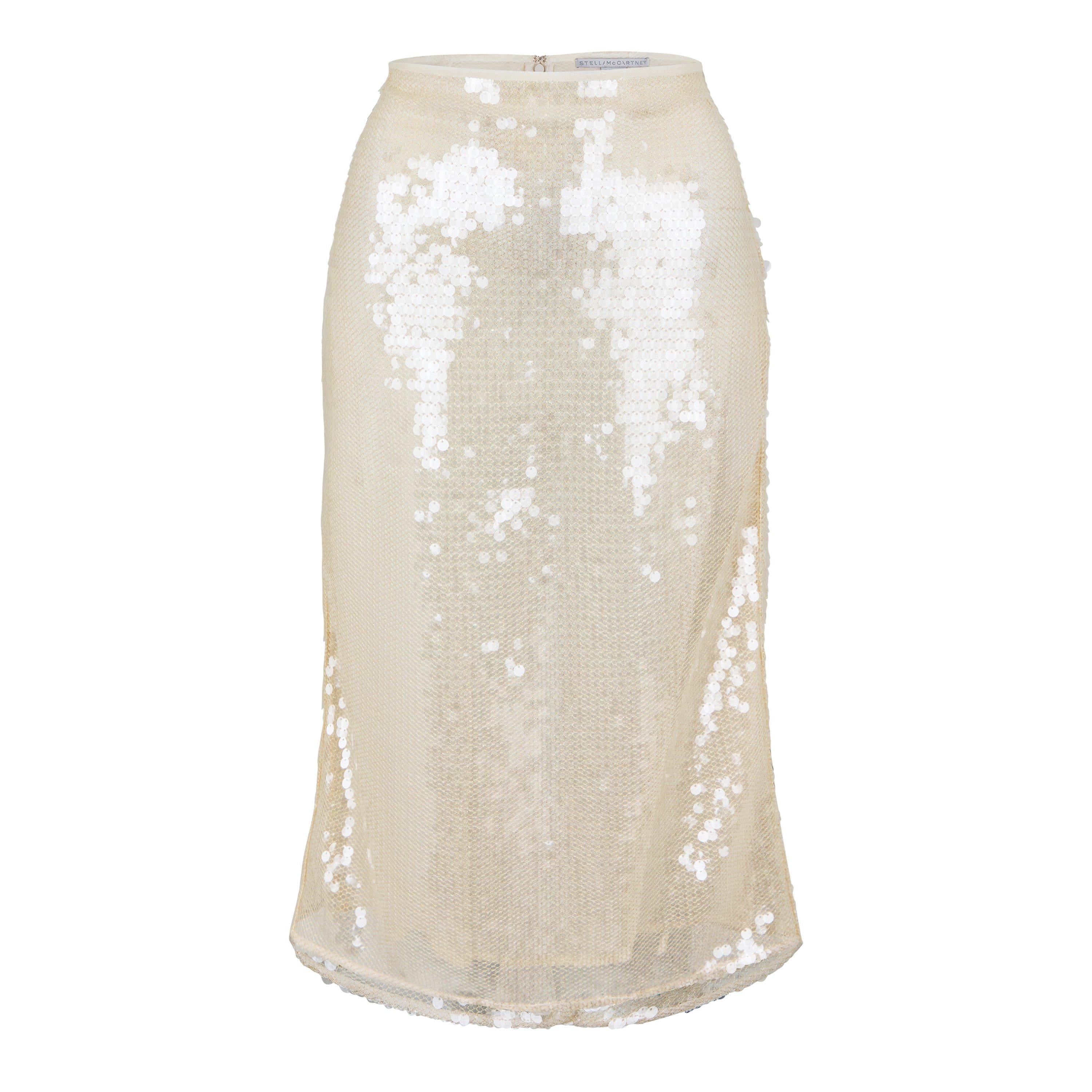 Sequinned Midi Skirt
