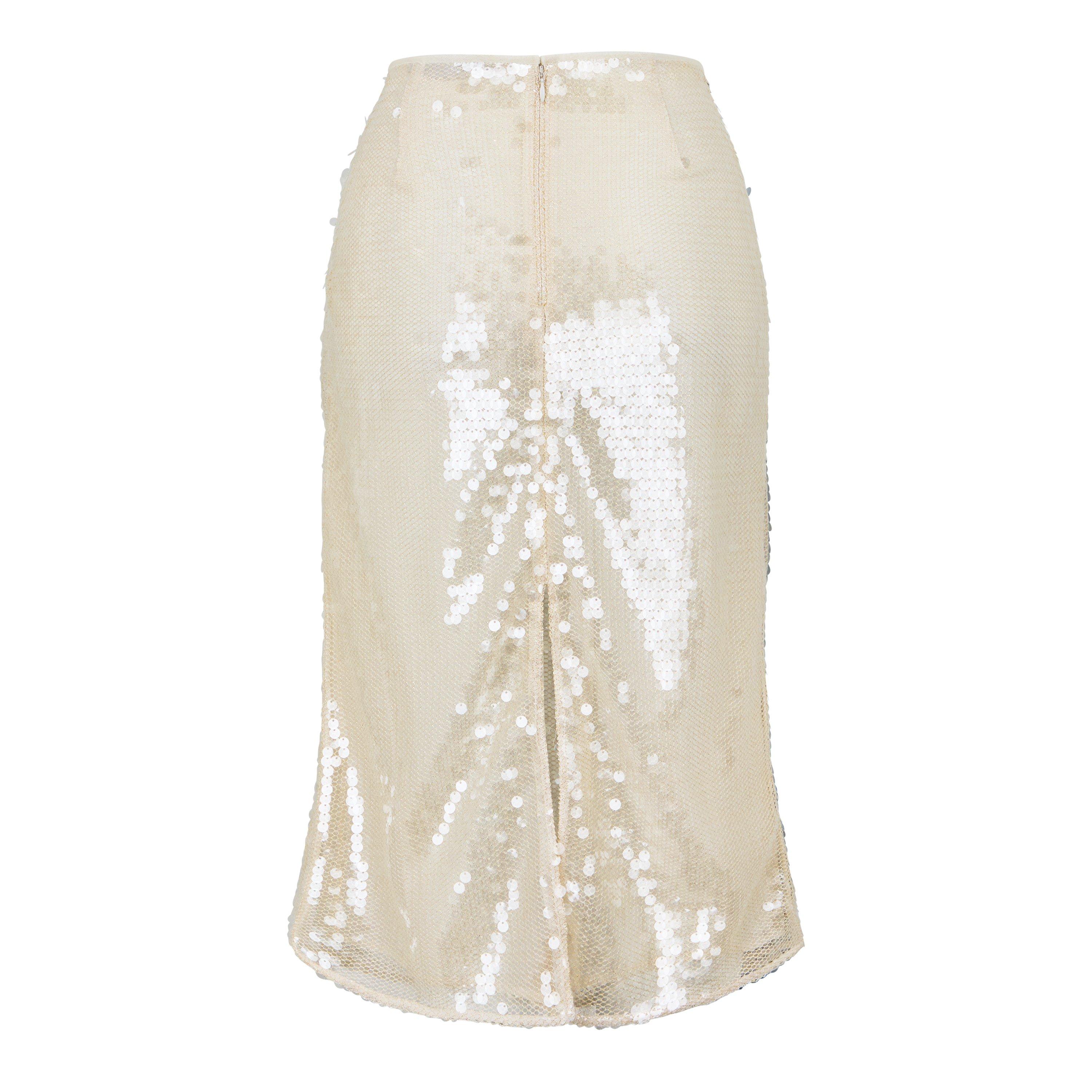 Sequinned Midi Skirt