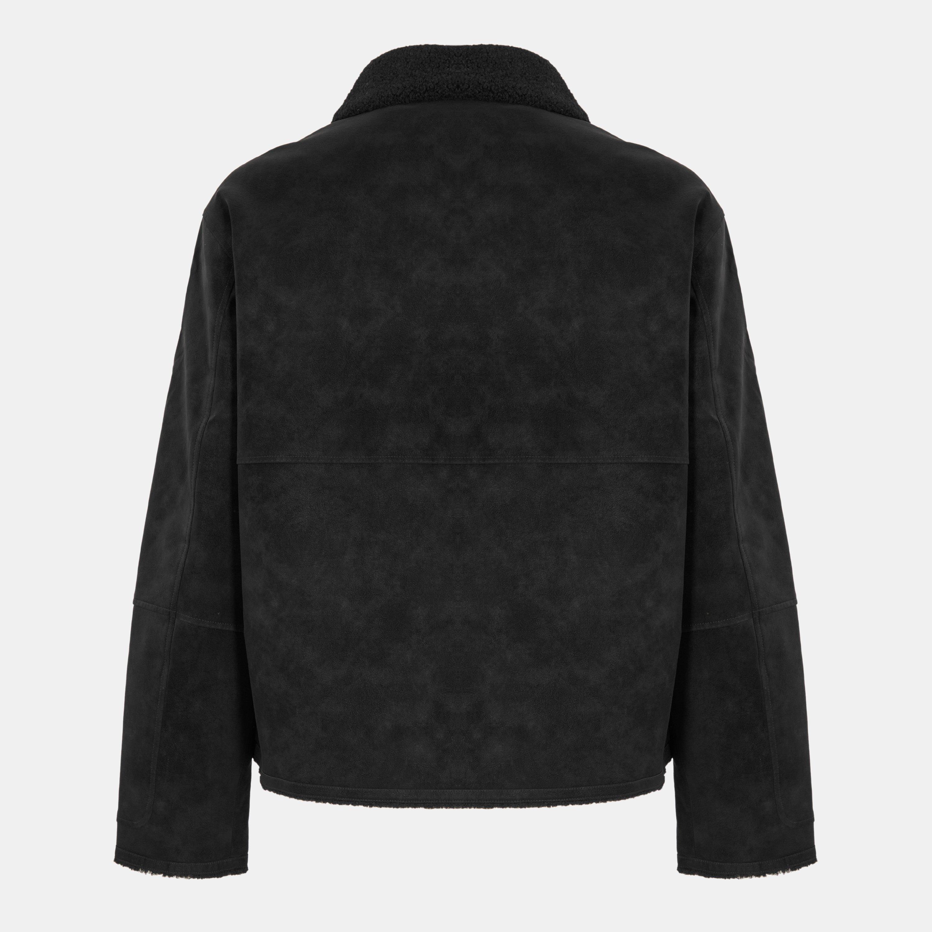 Tailored Fit Shearling Jacket