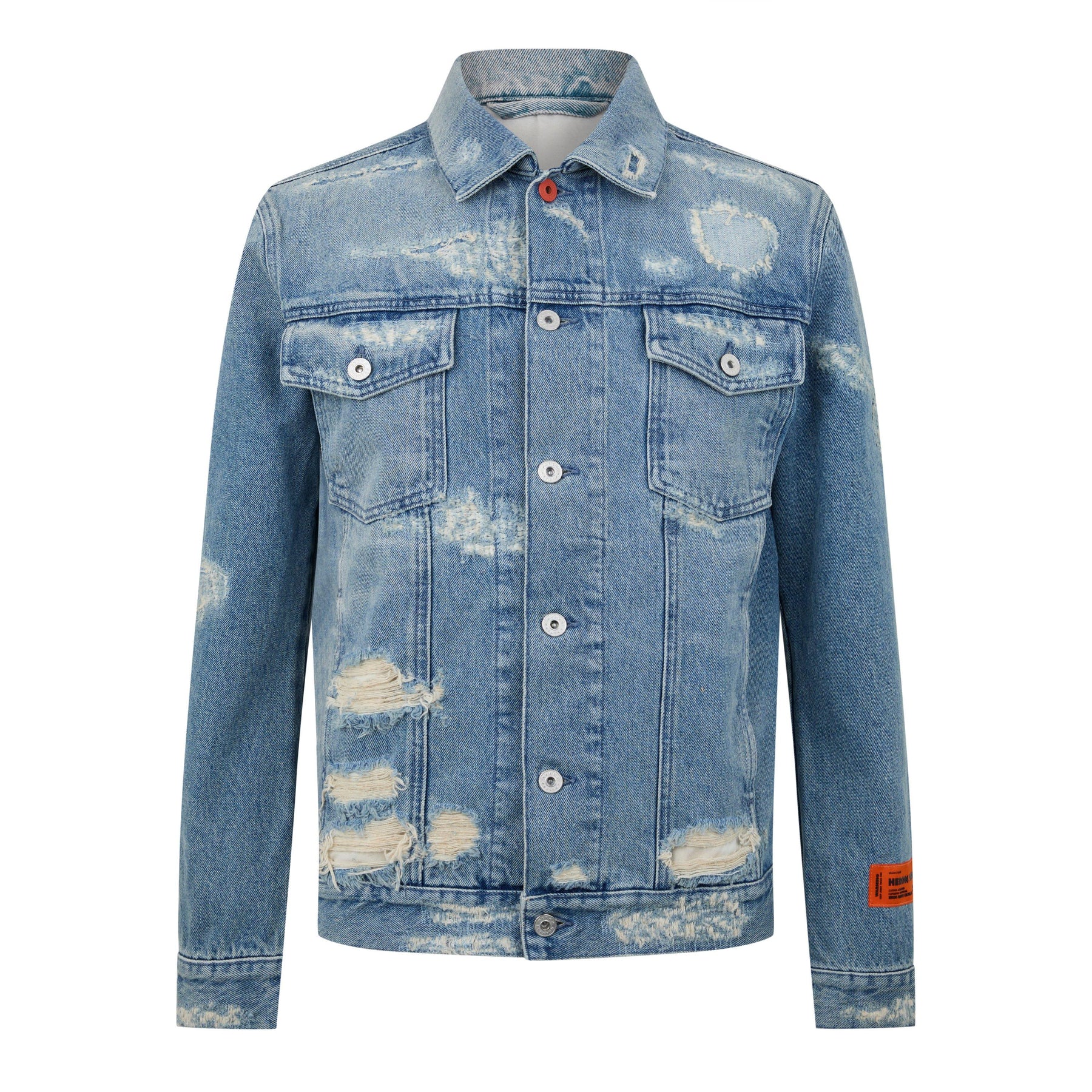 Super Distressed Denim Jacket