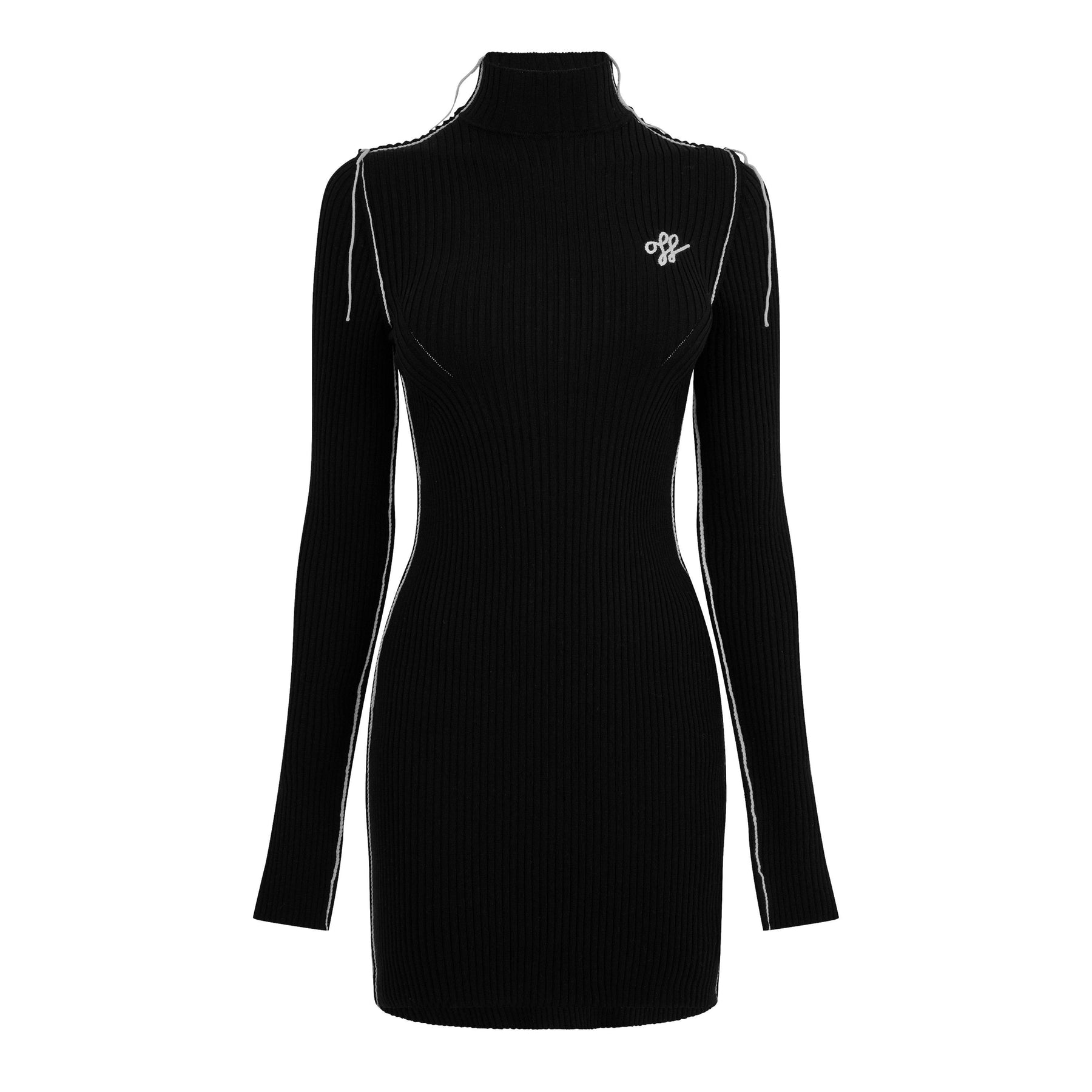 Turtleneck Mini Dress