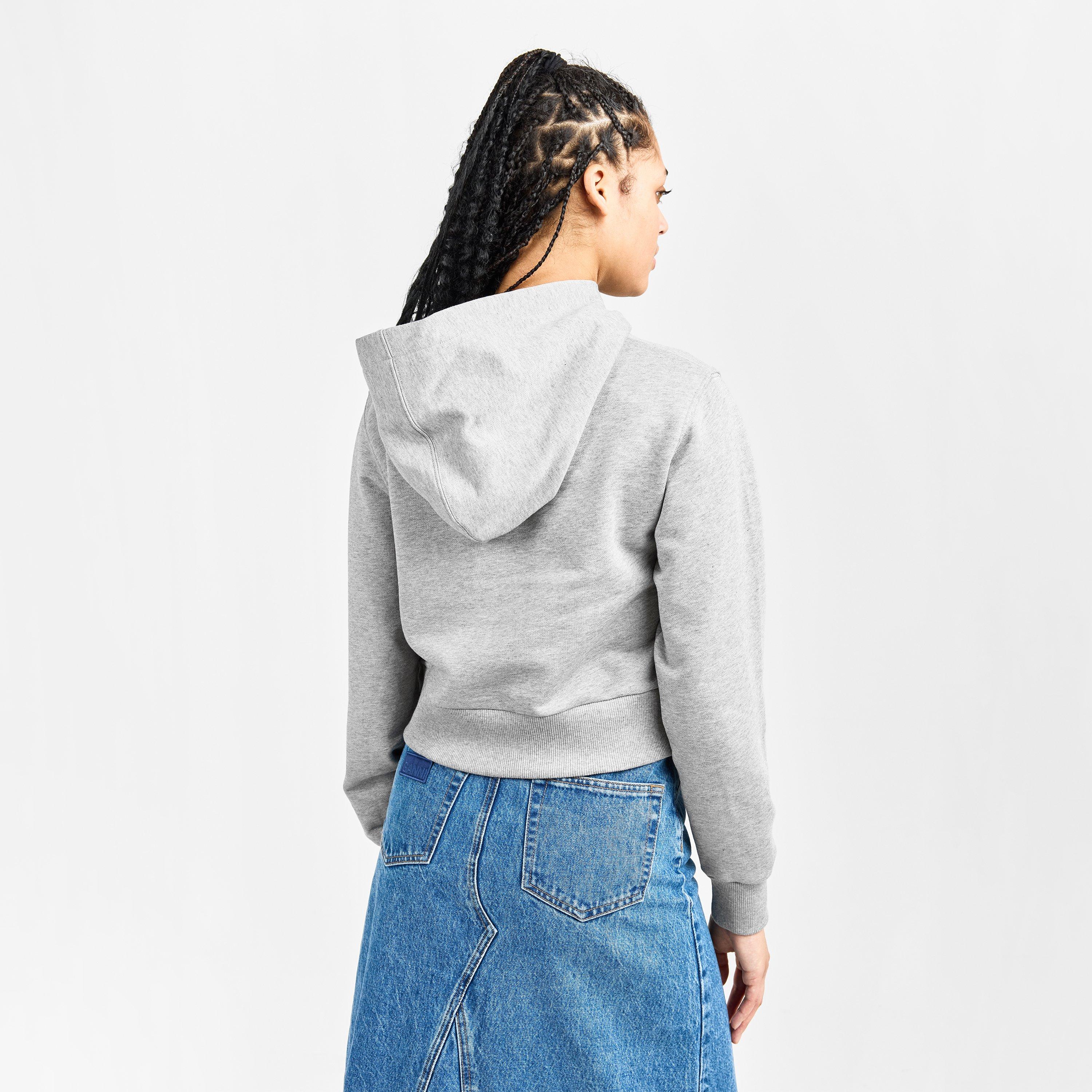 Over the Head Cropped Hoodie