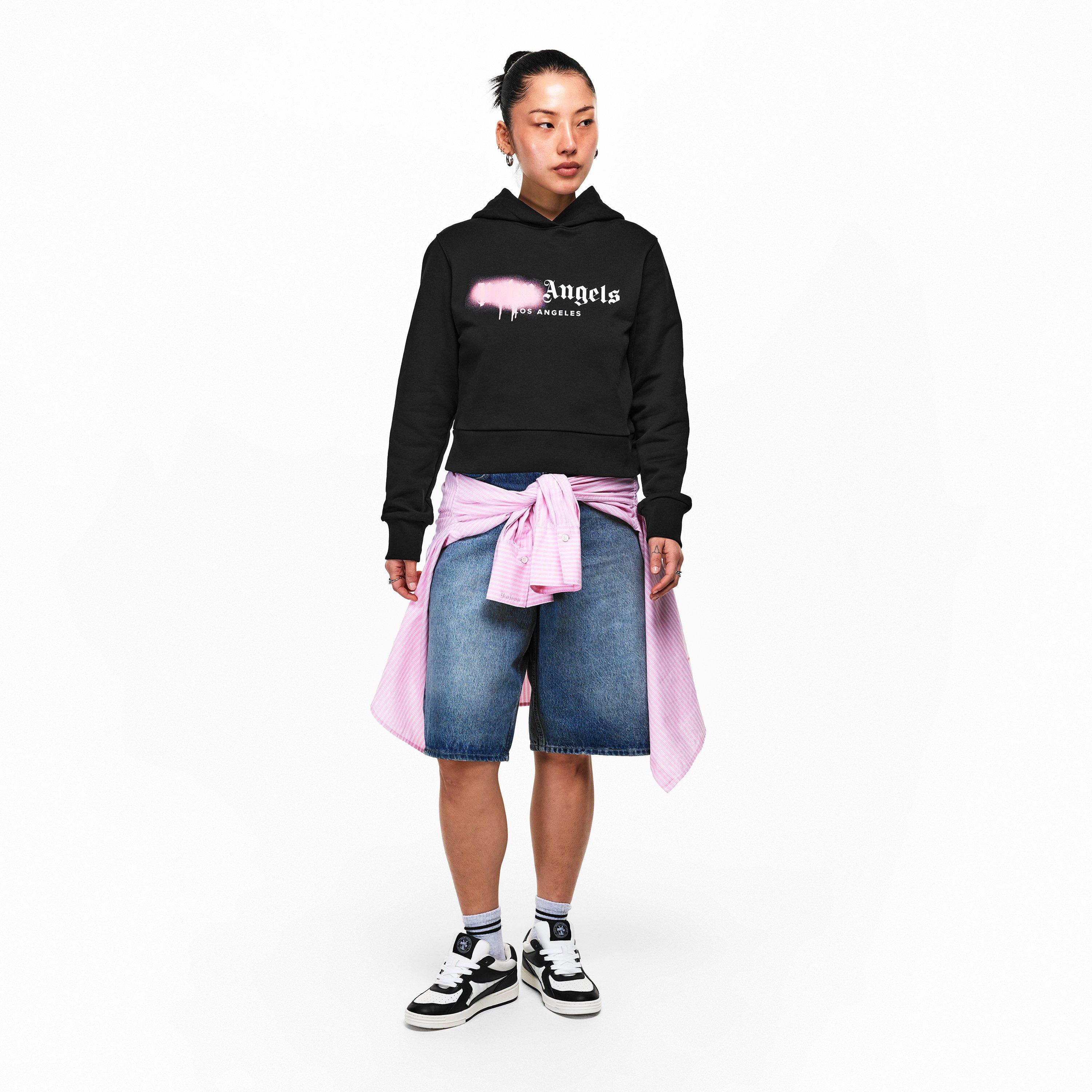 Over the Head Cropped Hoodie