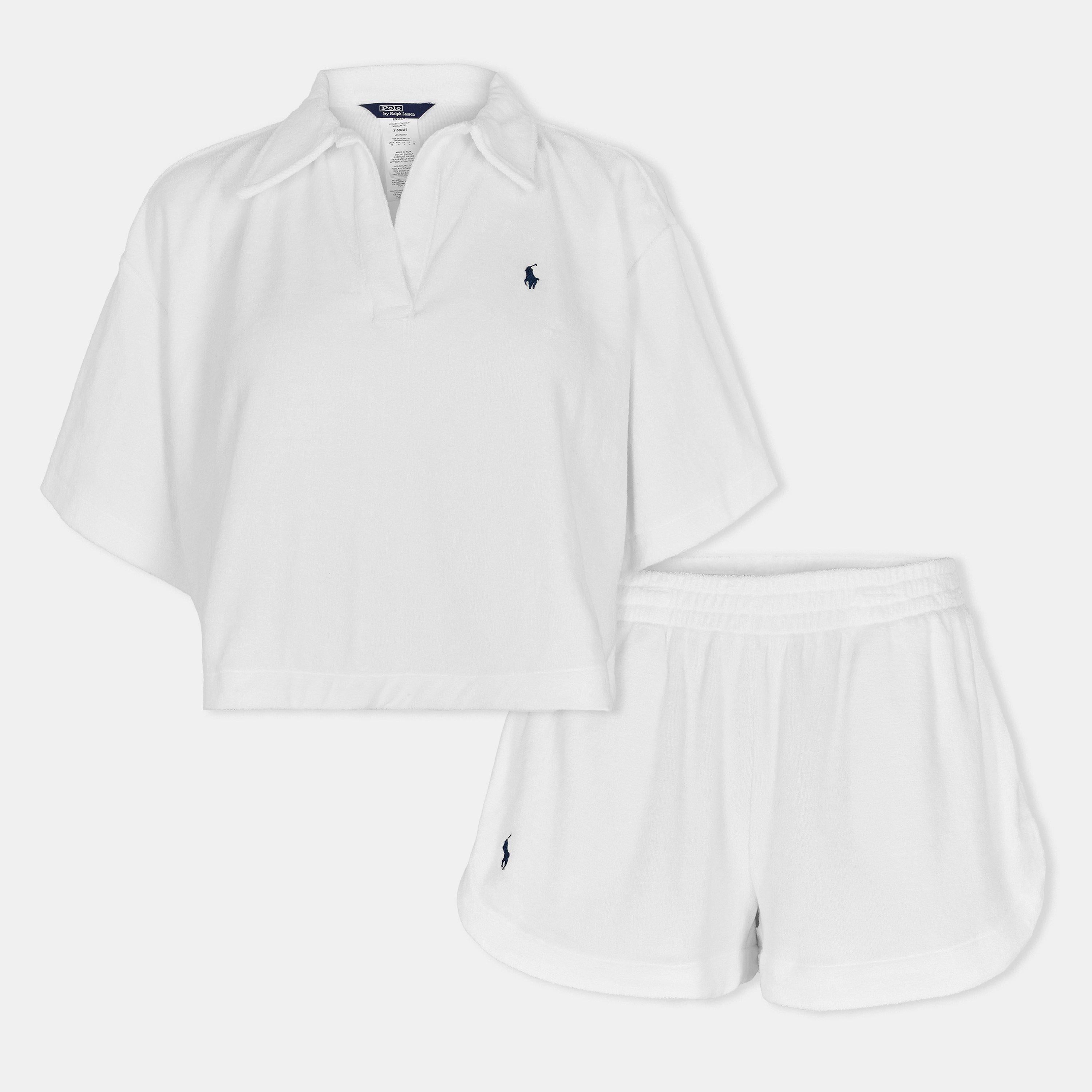 Women's Shirred Ring Front Beach Shorts