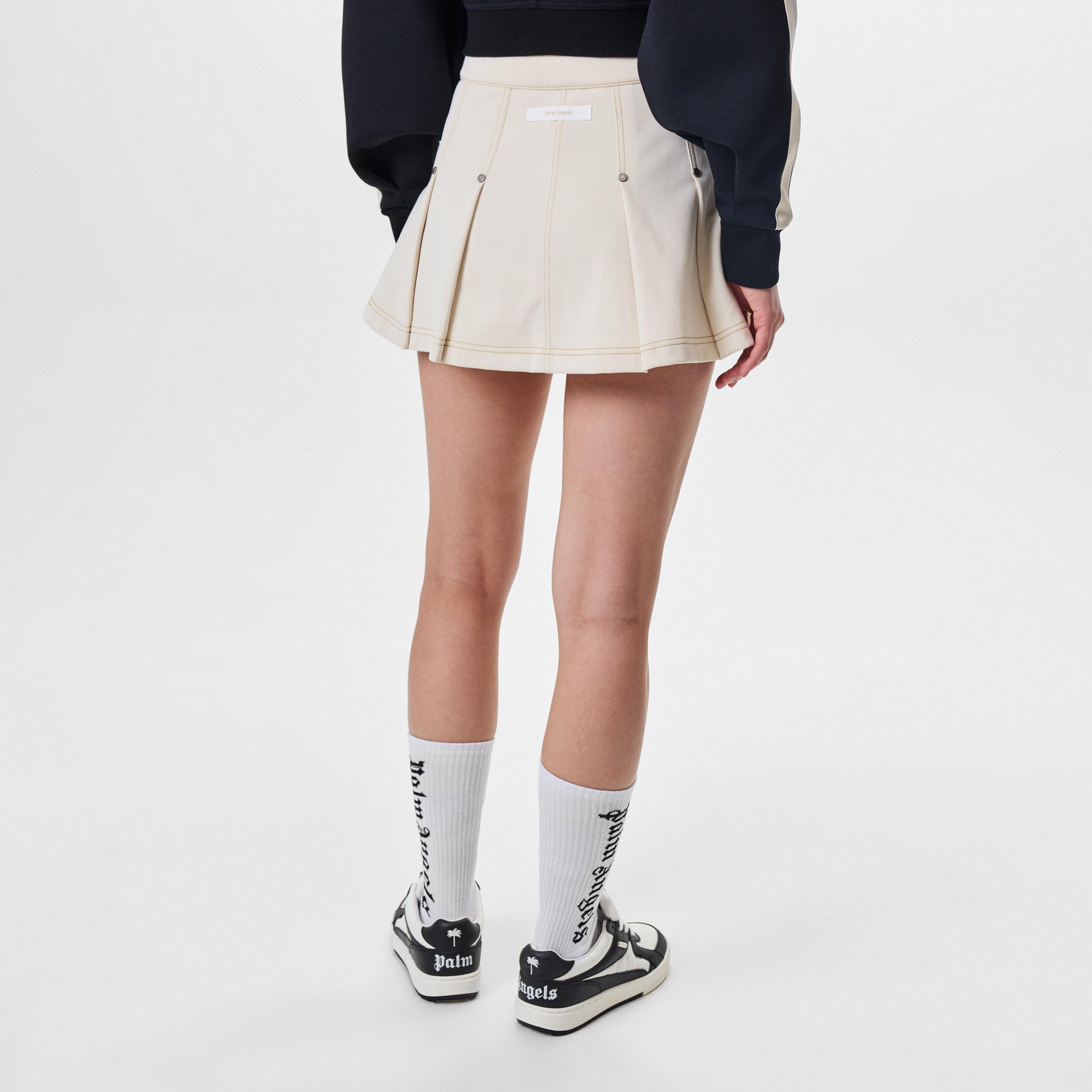 Pleated Mini Skirts