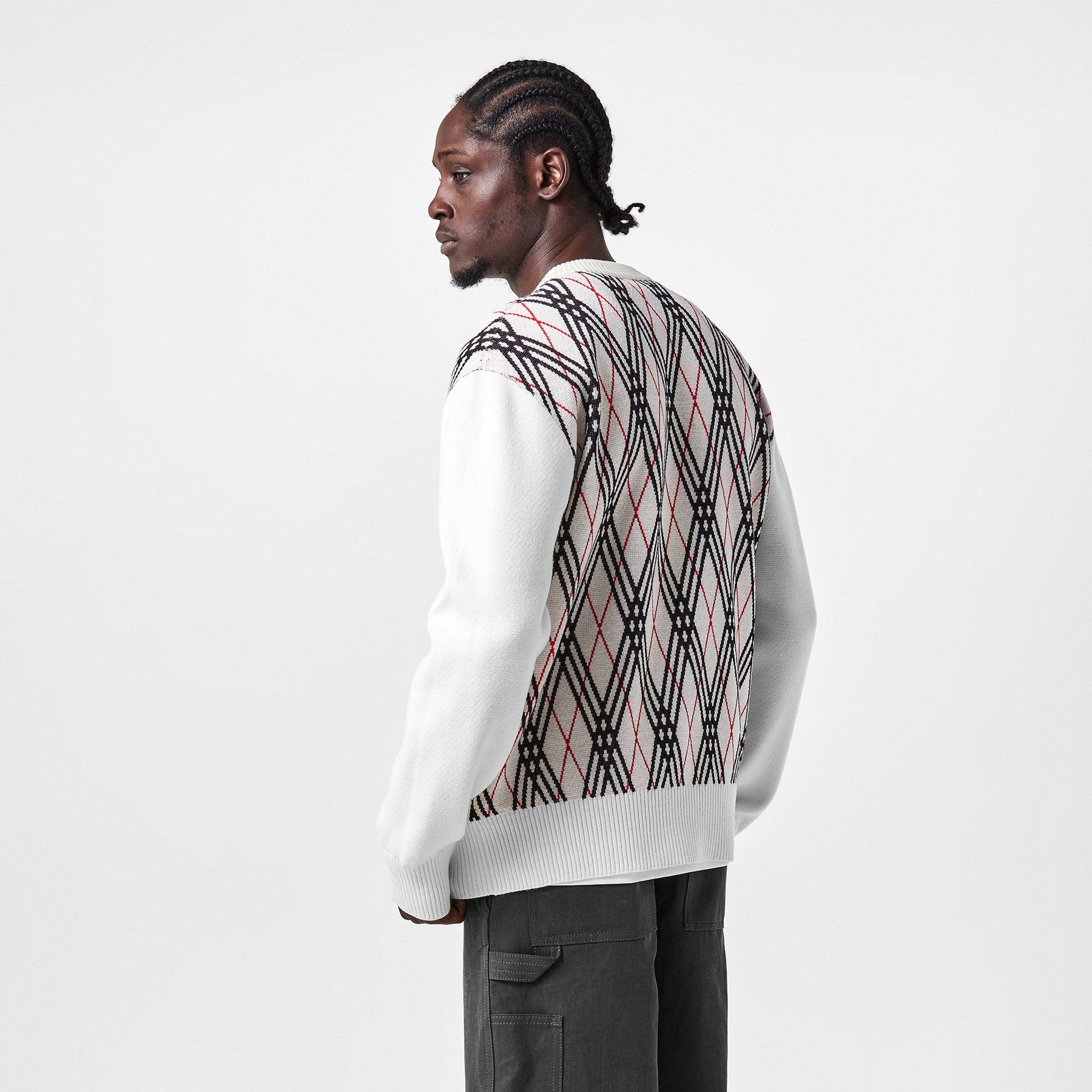 Burb Check Knit Sn54