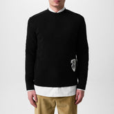 Logo Shield Knit Jumper