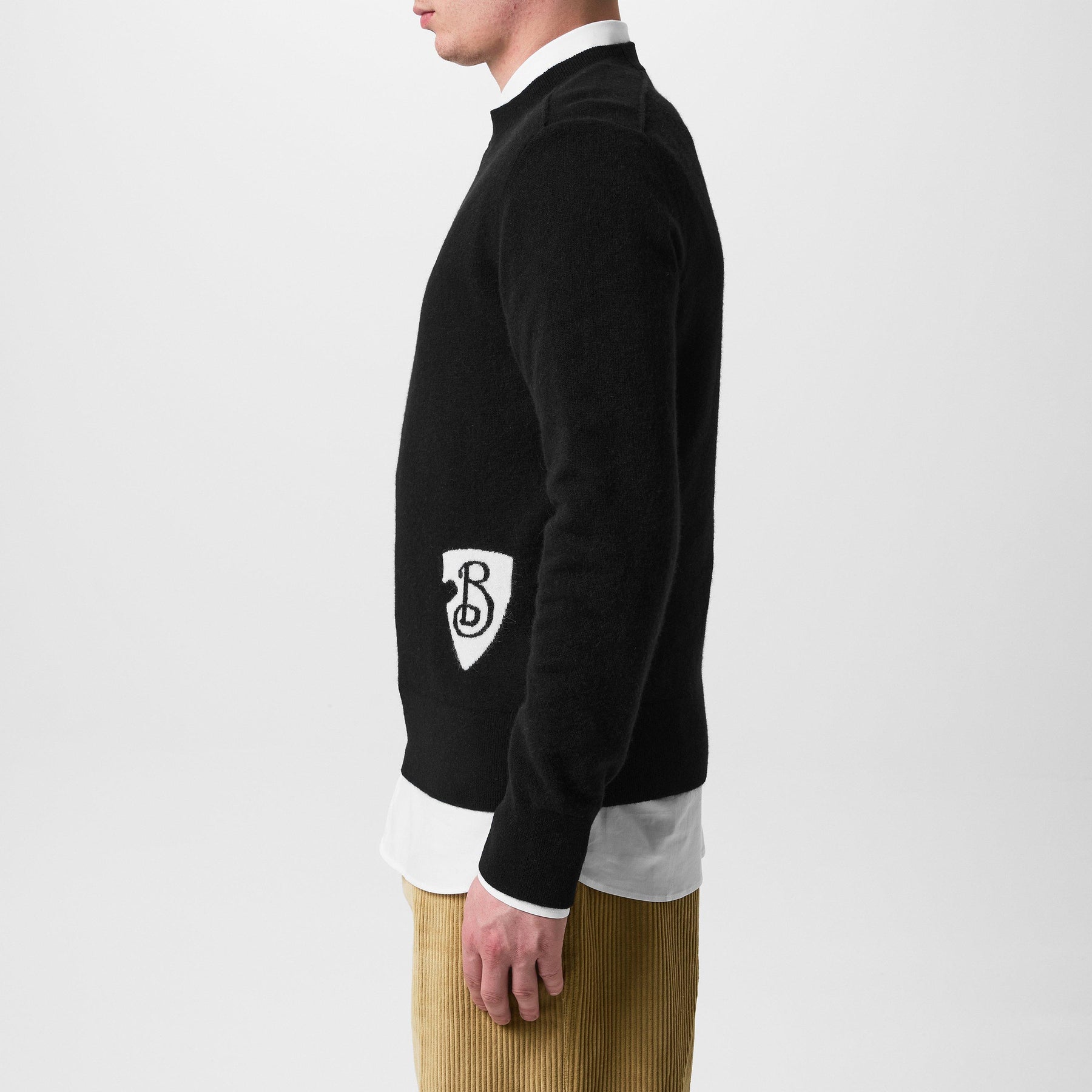 Logo Shield Knit Jumper