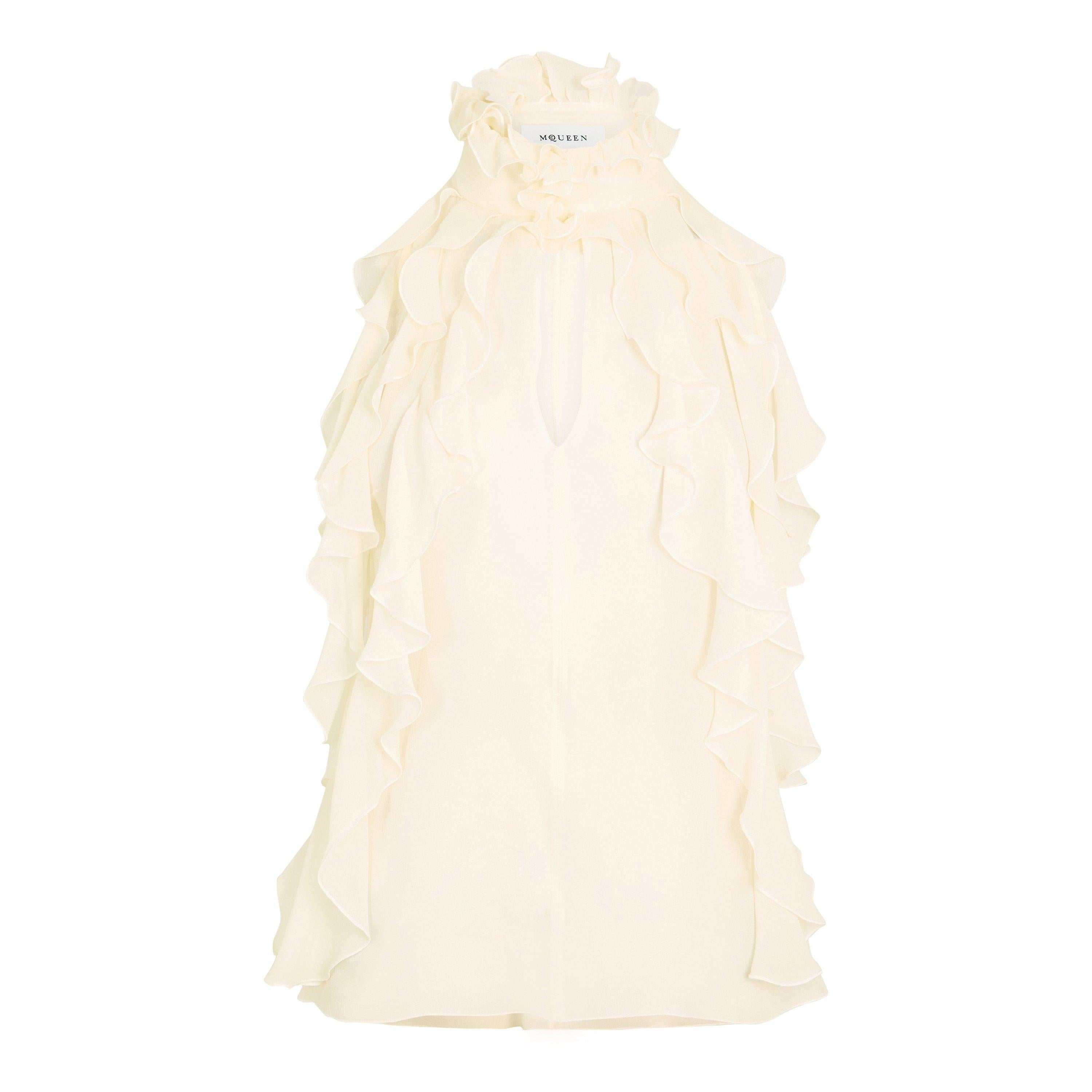 Alex HN Ruffle Woven Cami Vest