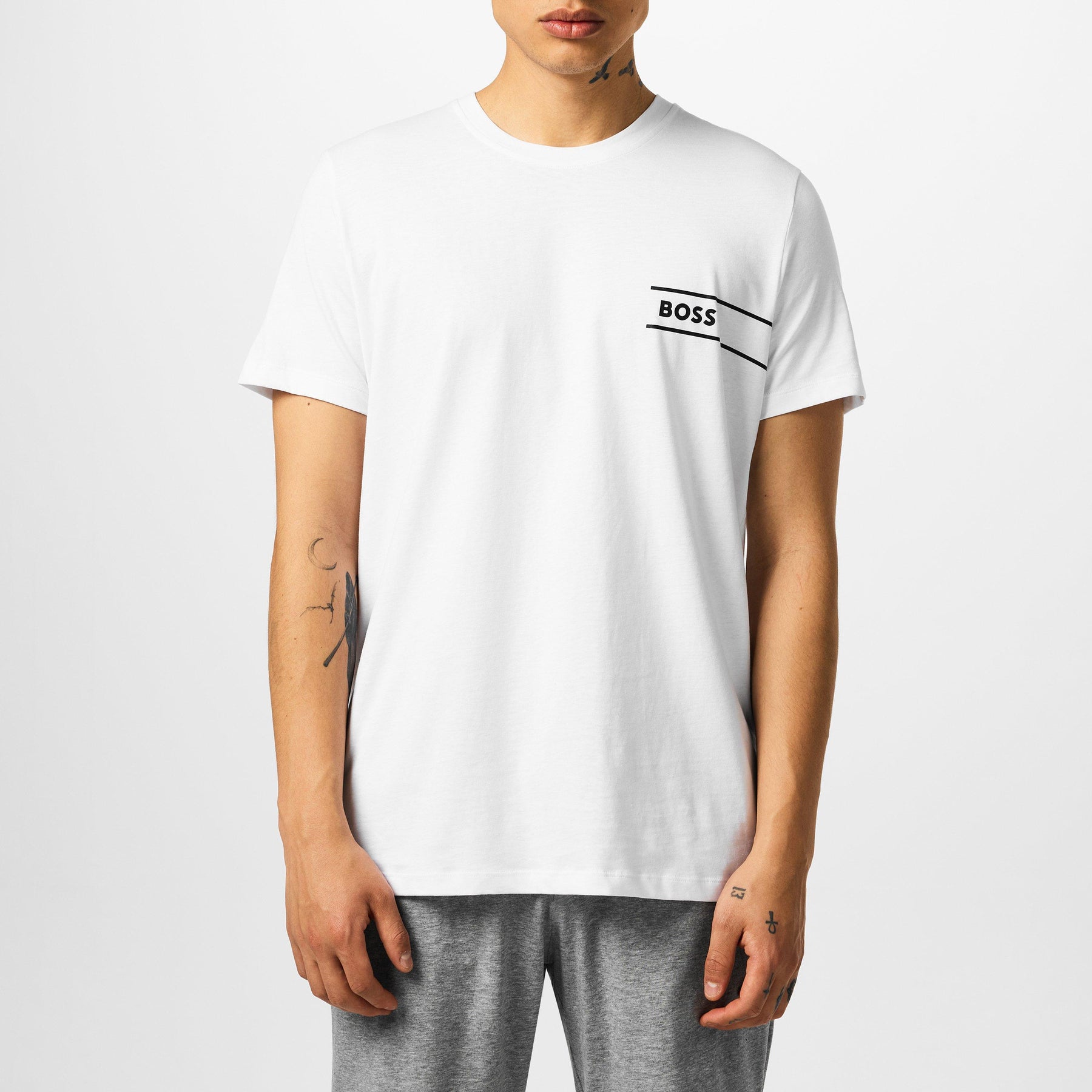 Logo Crew Neck T Shirt