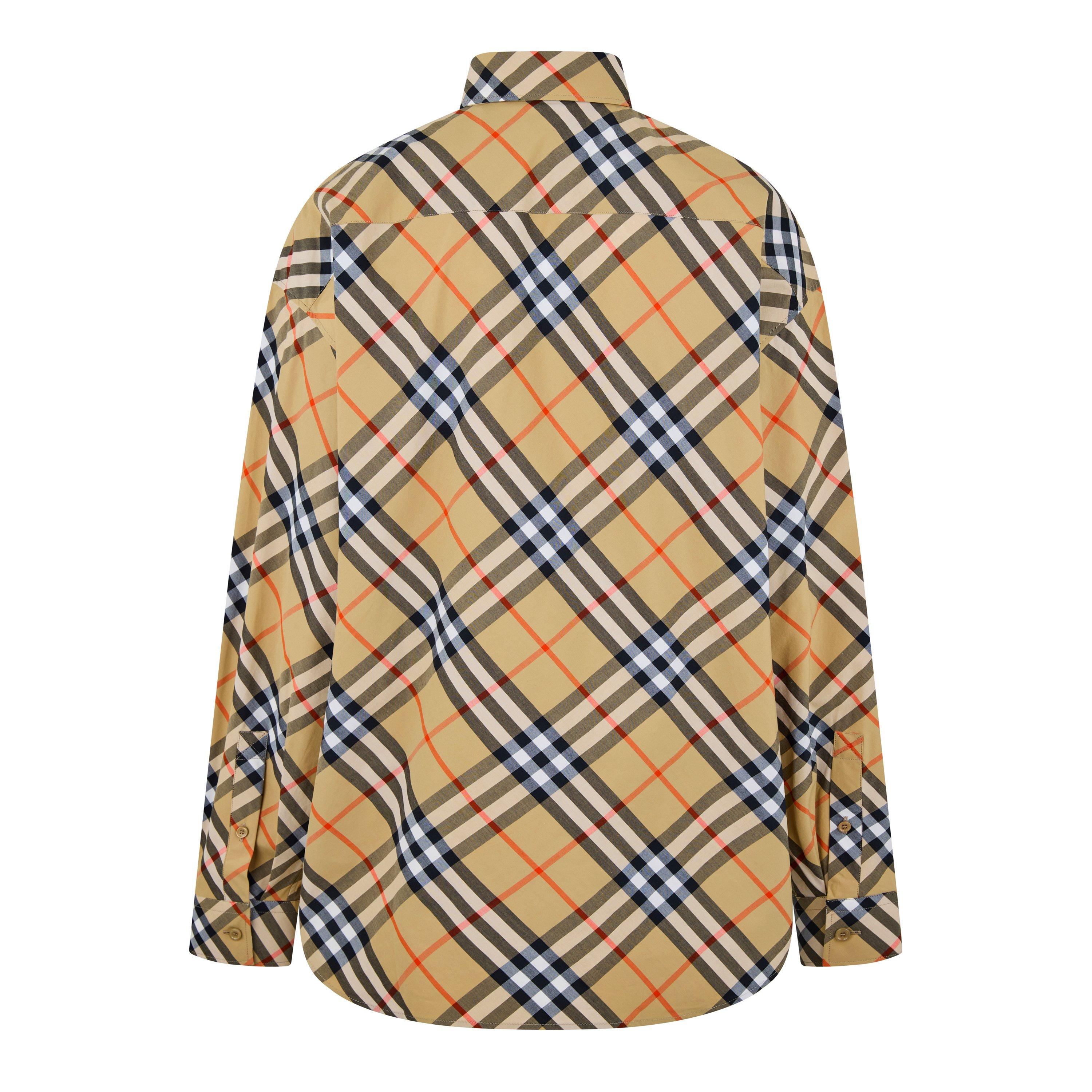Vintage Check Long-Sleeved Shirt