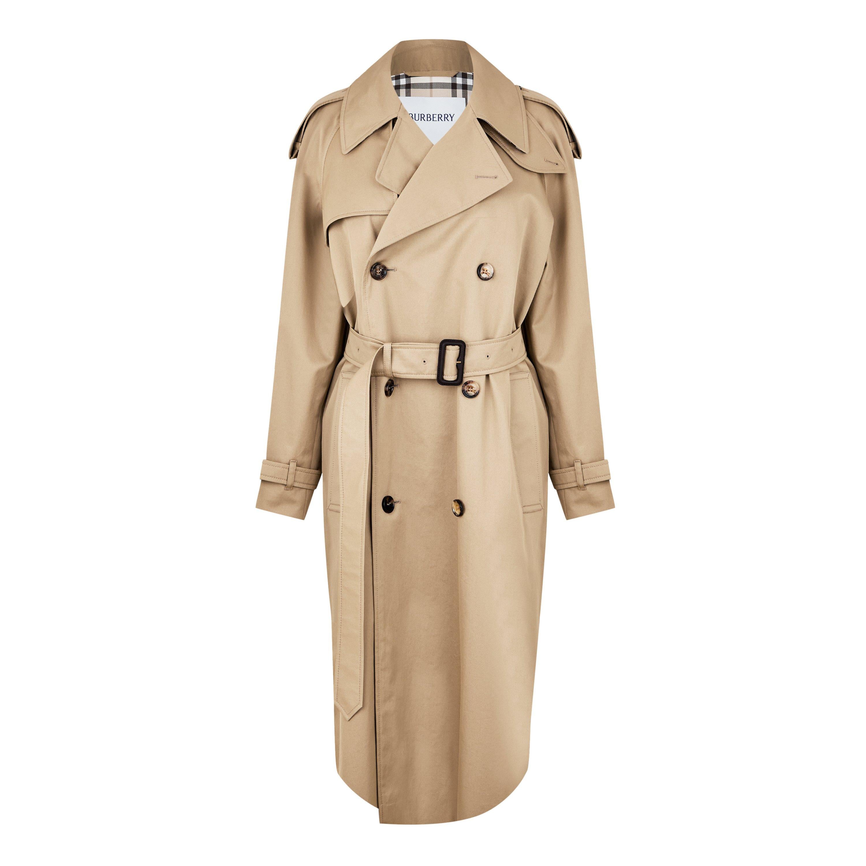 Castleford Water Resistant Cotton Mid-Length Trench Coat