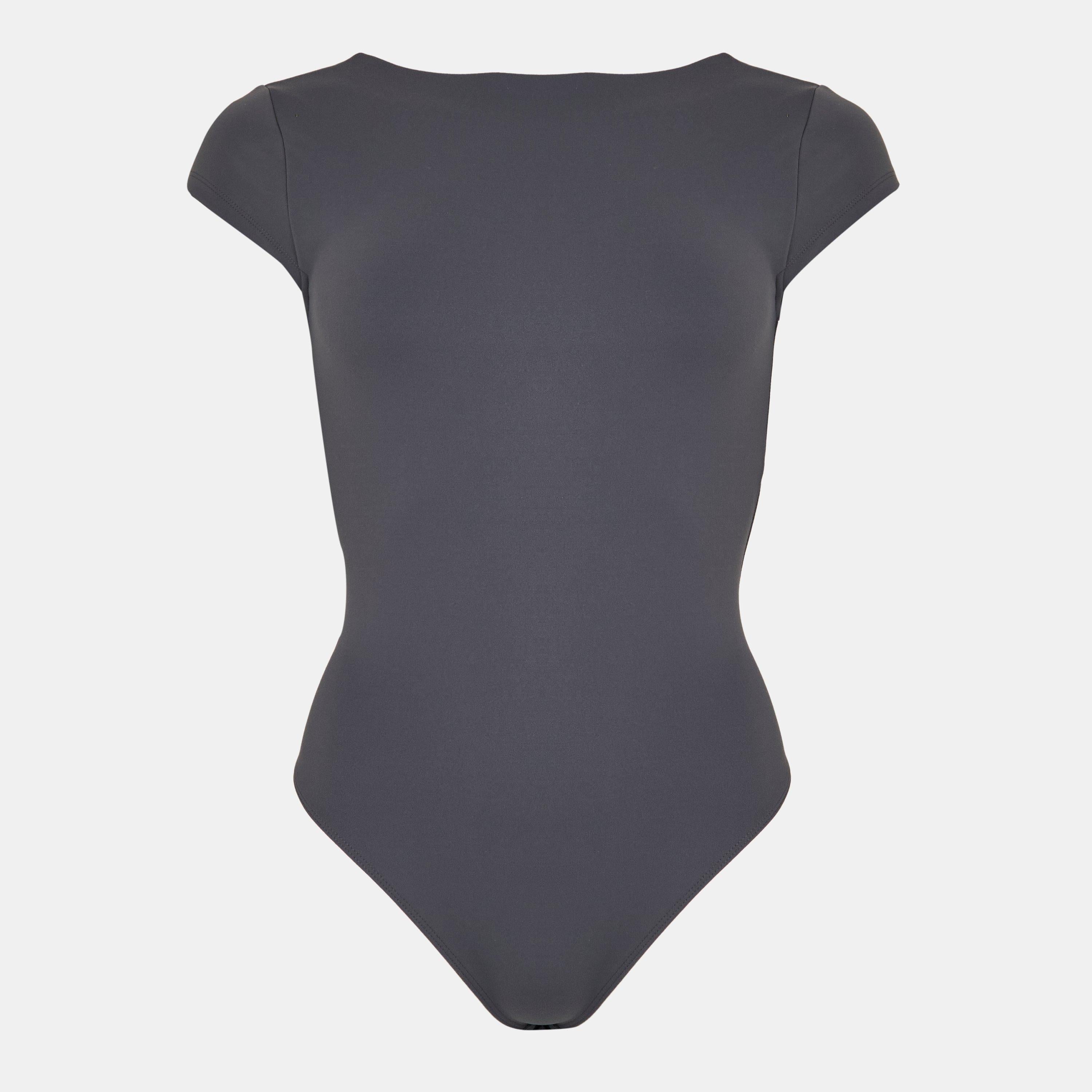 Cotton Short Sleeve Crew Neck Relaxed Fit Bodysuit