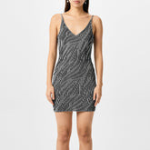 The Zebra Mini Knit Dress