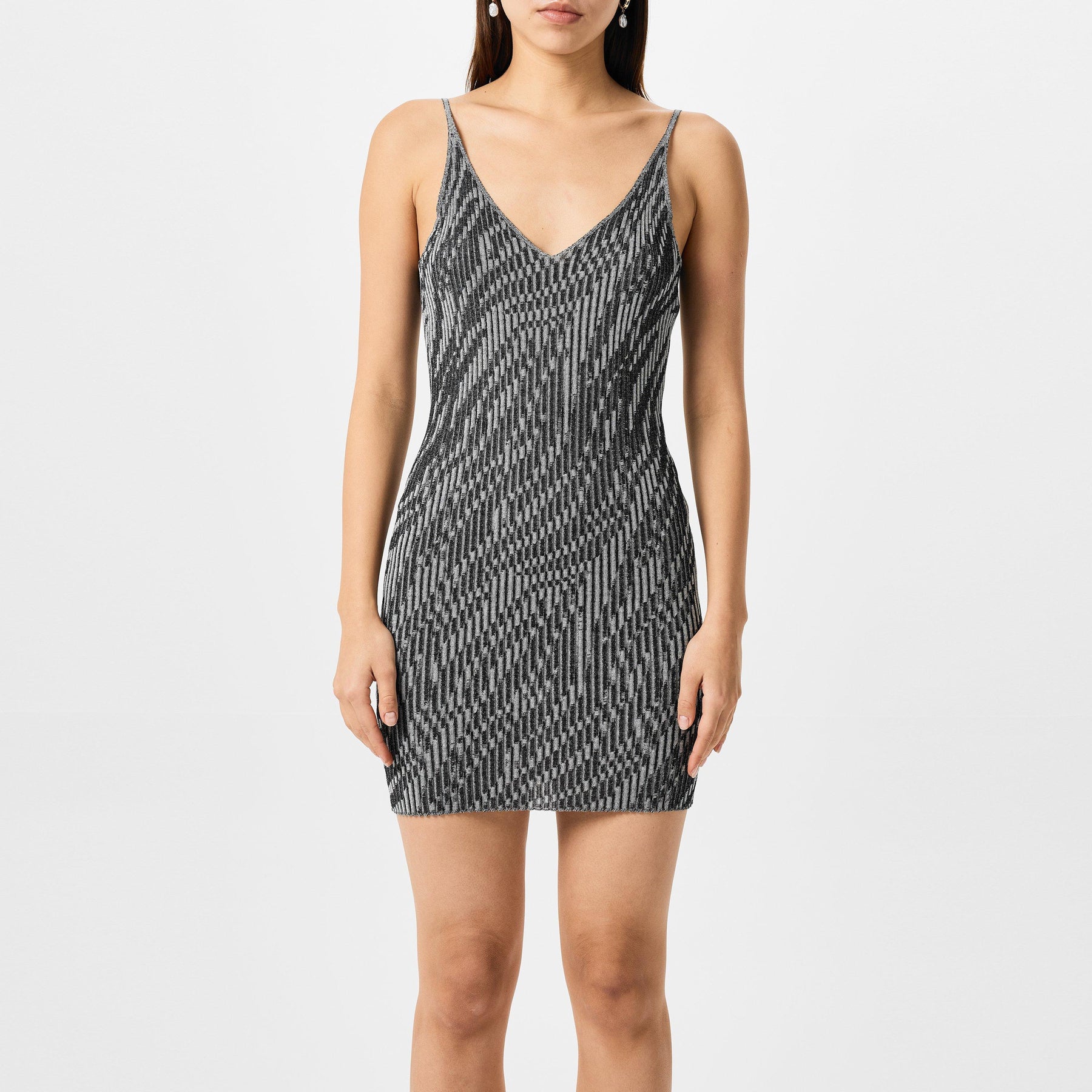 The Zebra Mini Knit Dress