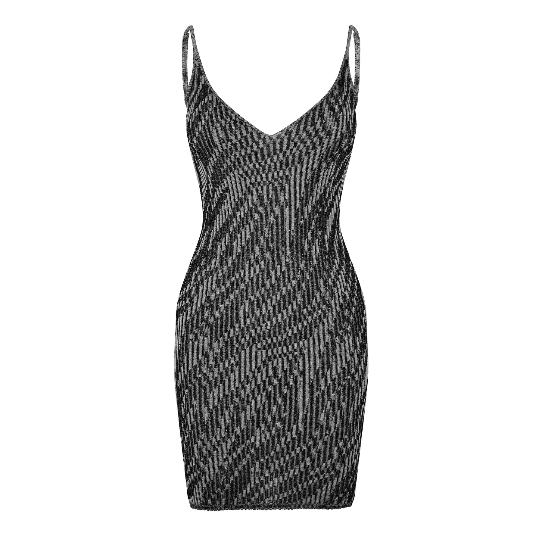 The Zebra Mini Knit Dress