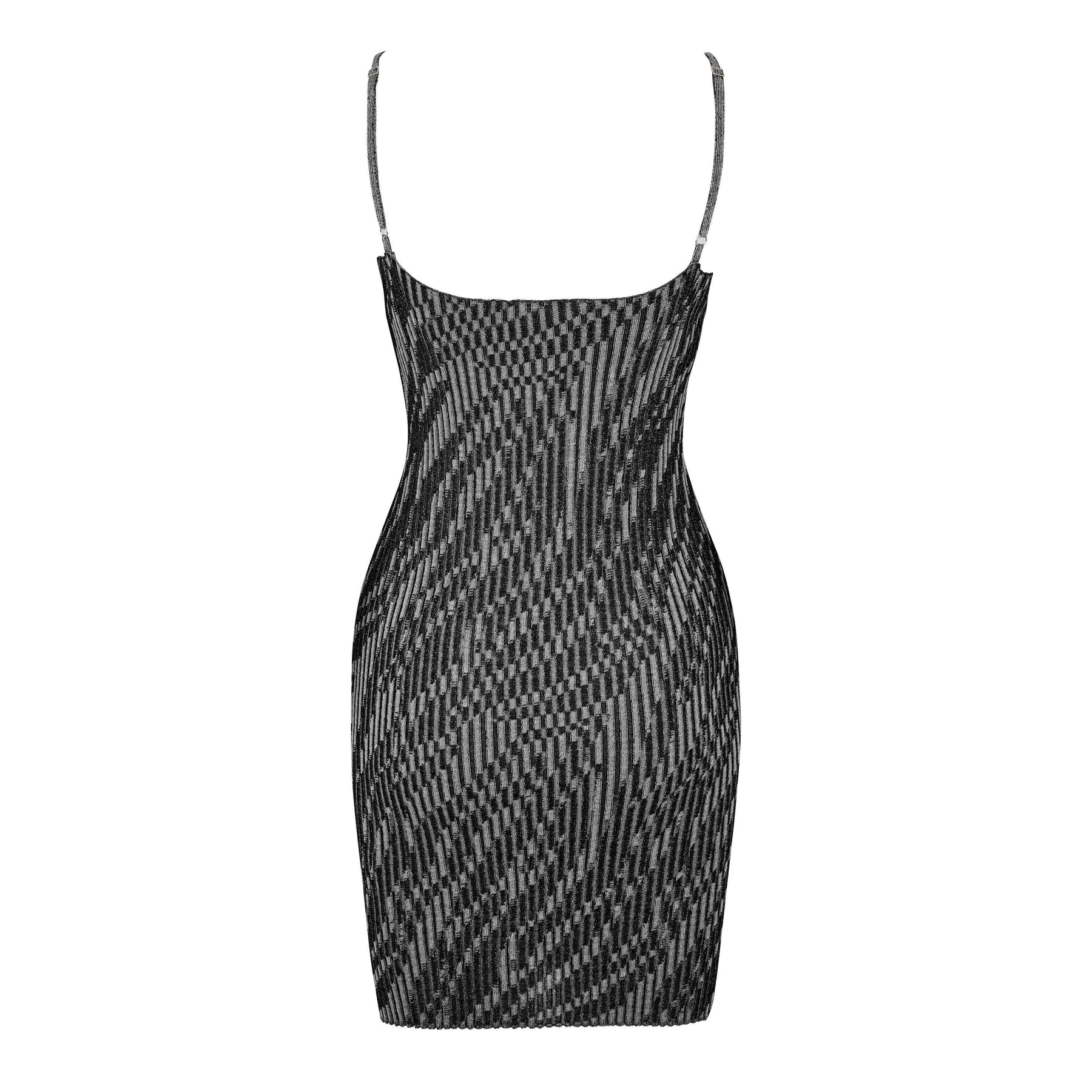 The Zebra Mini Knit Dress