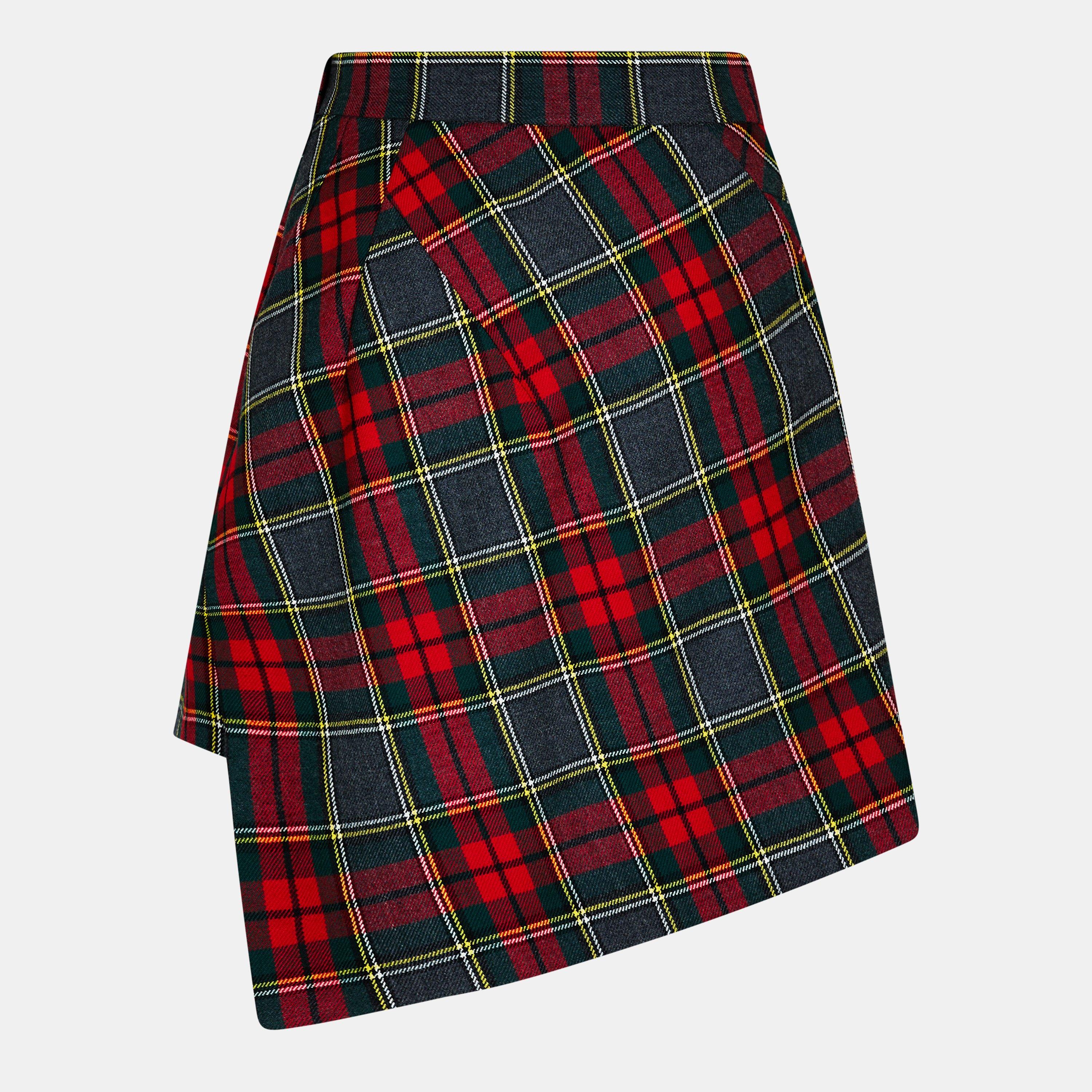 Viv Tartan Mini Skirt