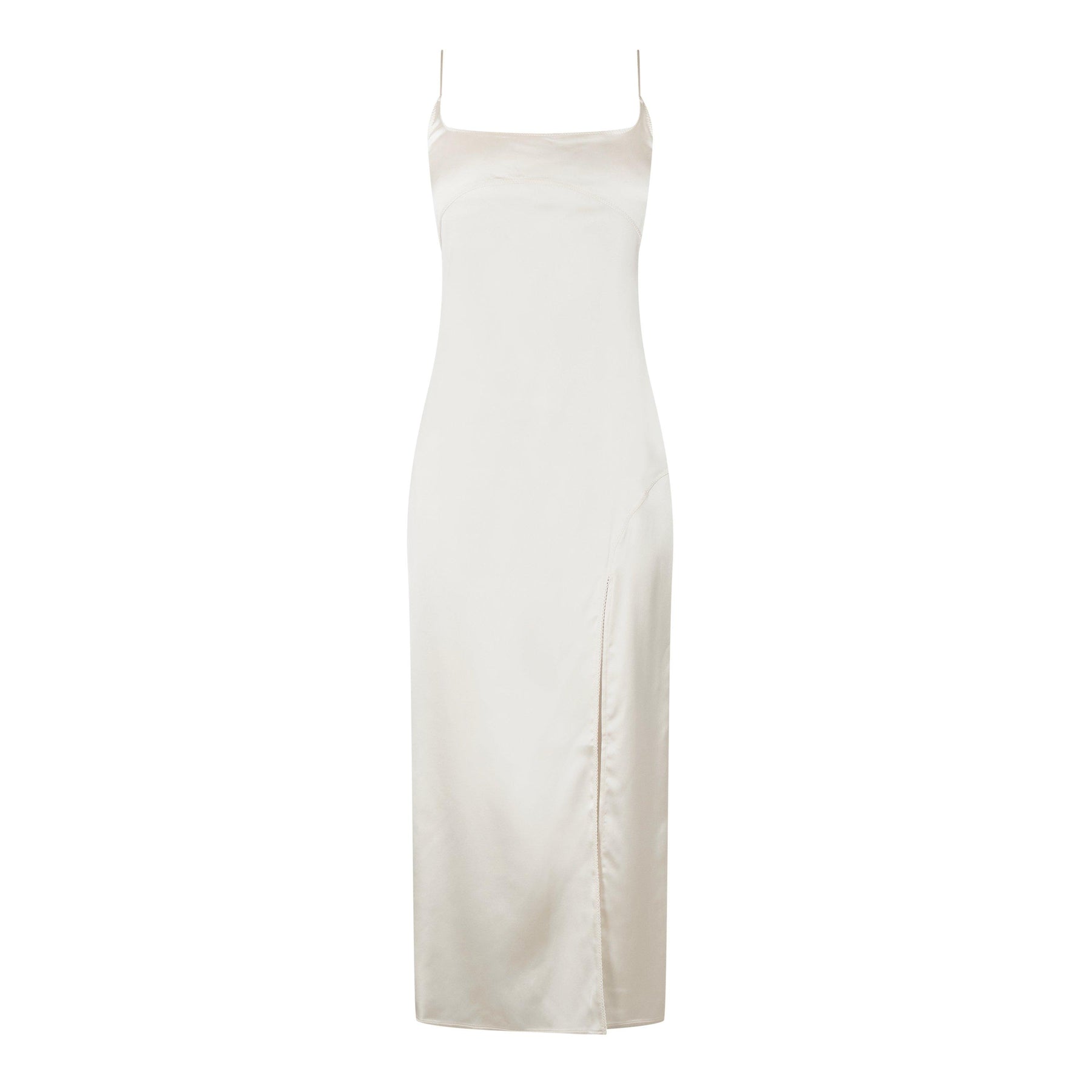 Slip Dress With Slit