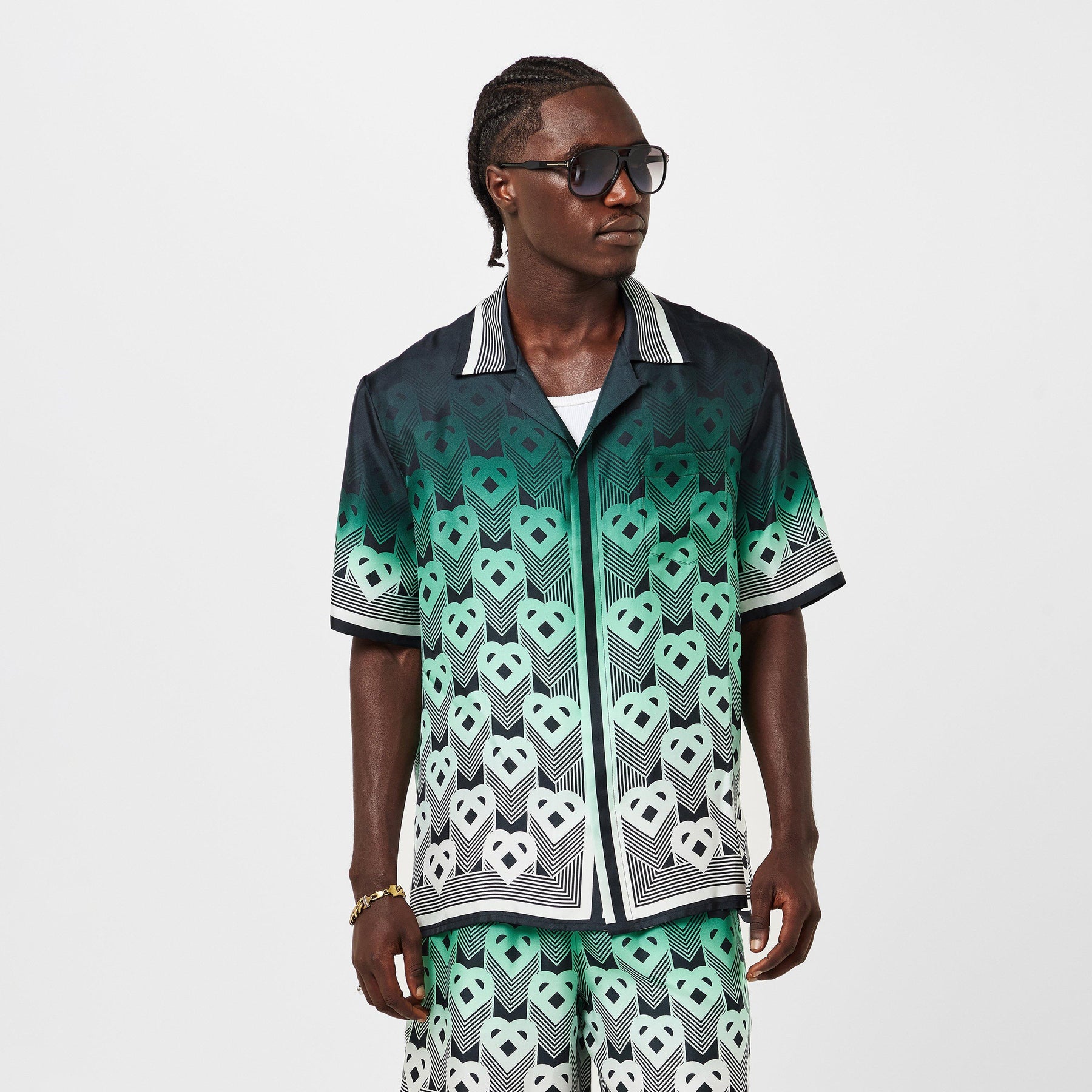 Casa Mono Silk Shirt Sn53