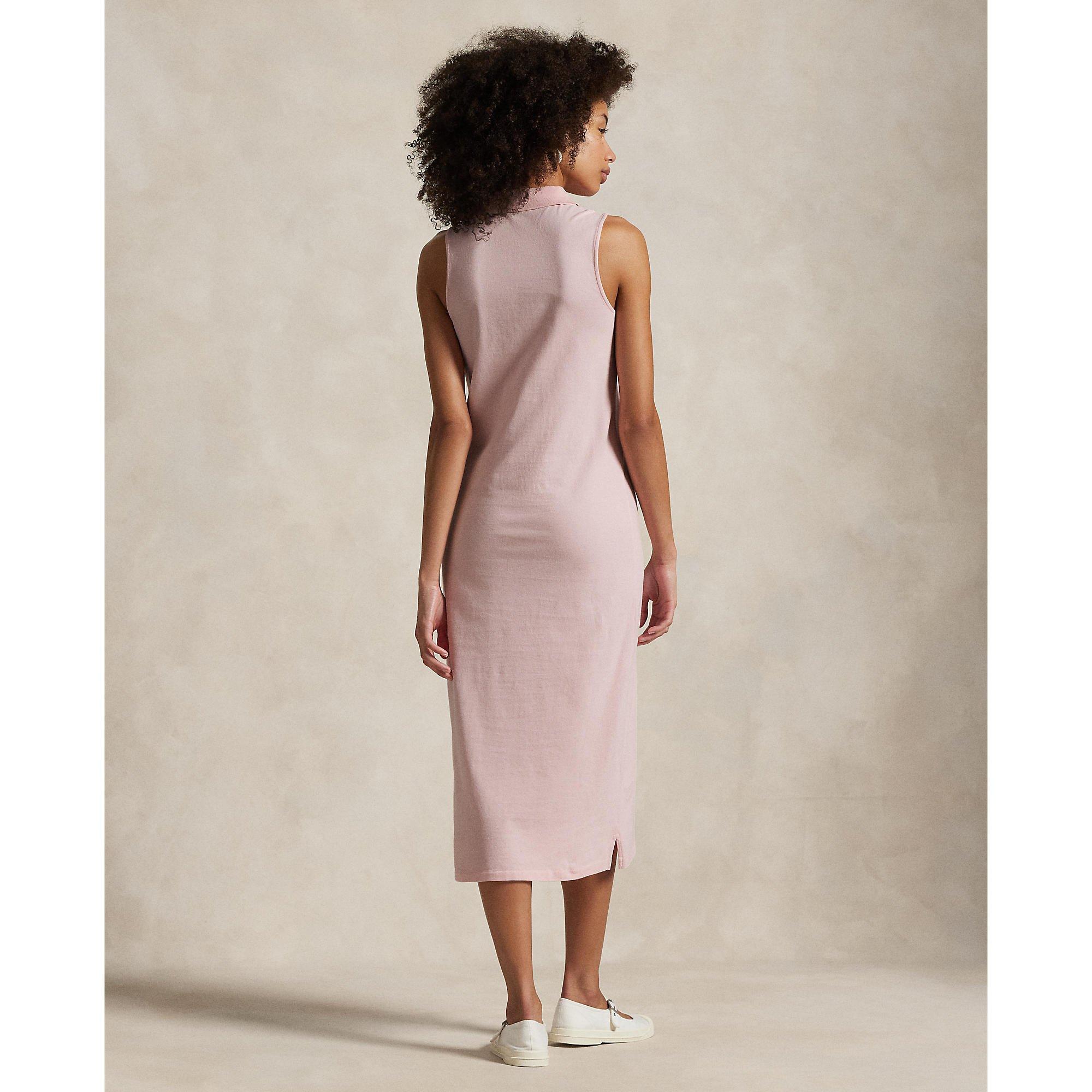 Stretch Cotton Sleeveless Dress