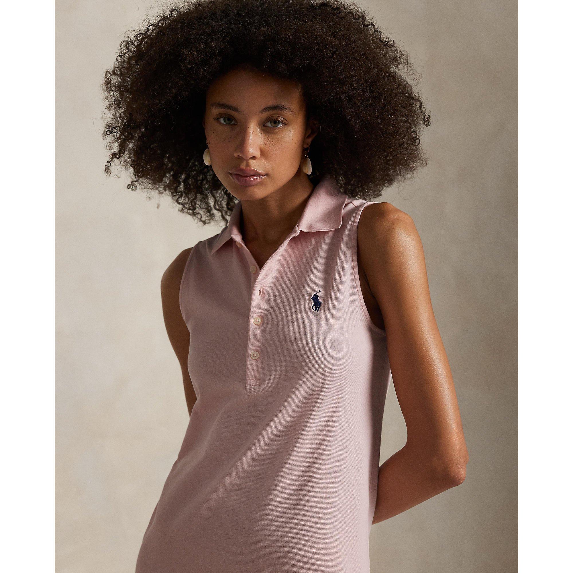Stretch Cotton Sleeveless Dress