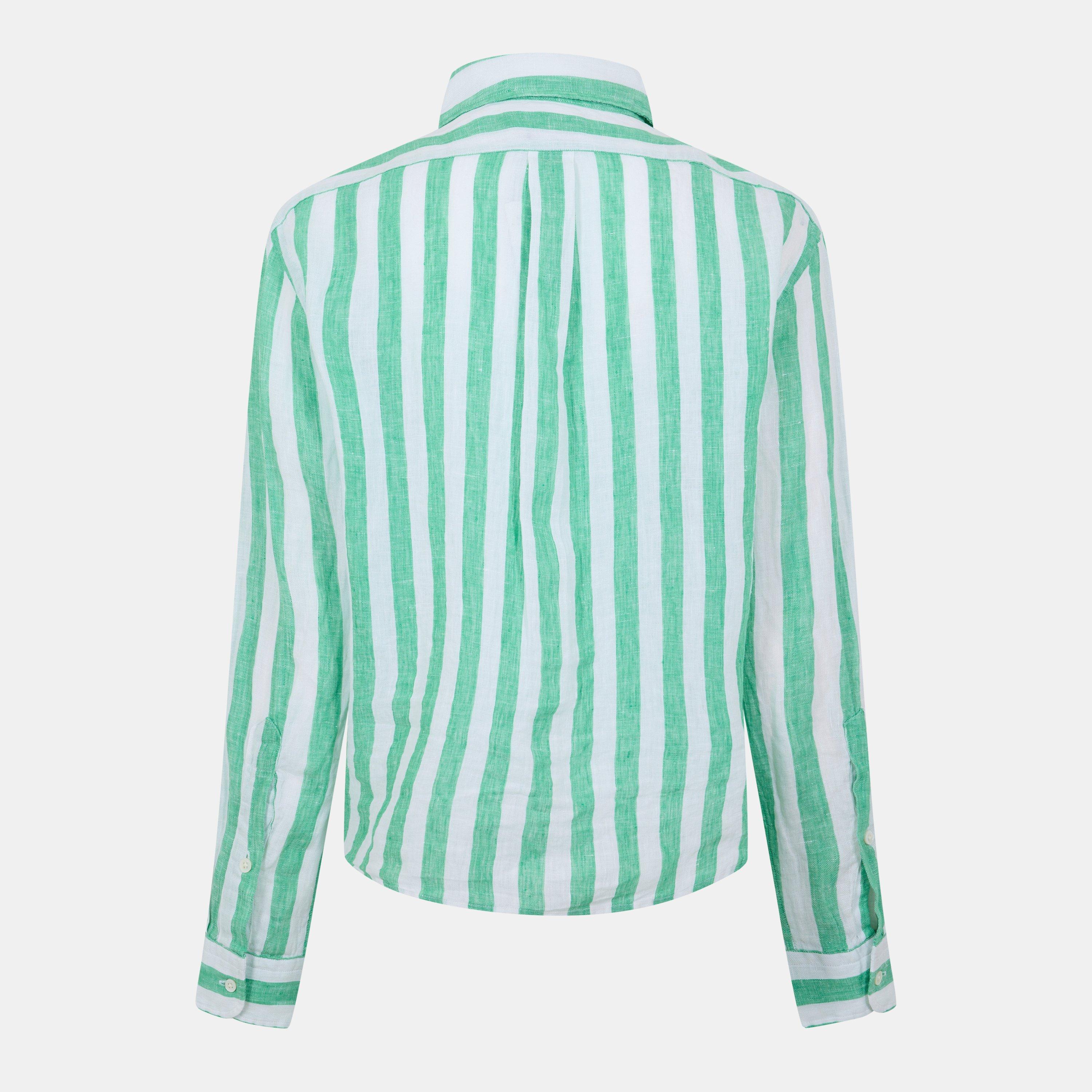 Women's Long-Sleeve Patterned Shirt
