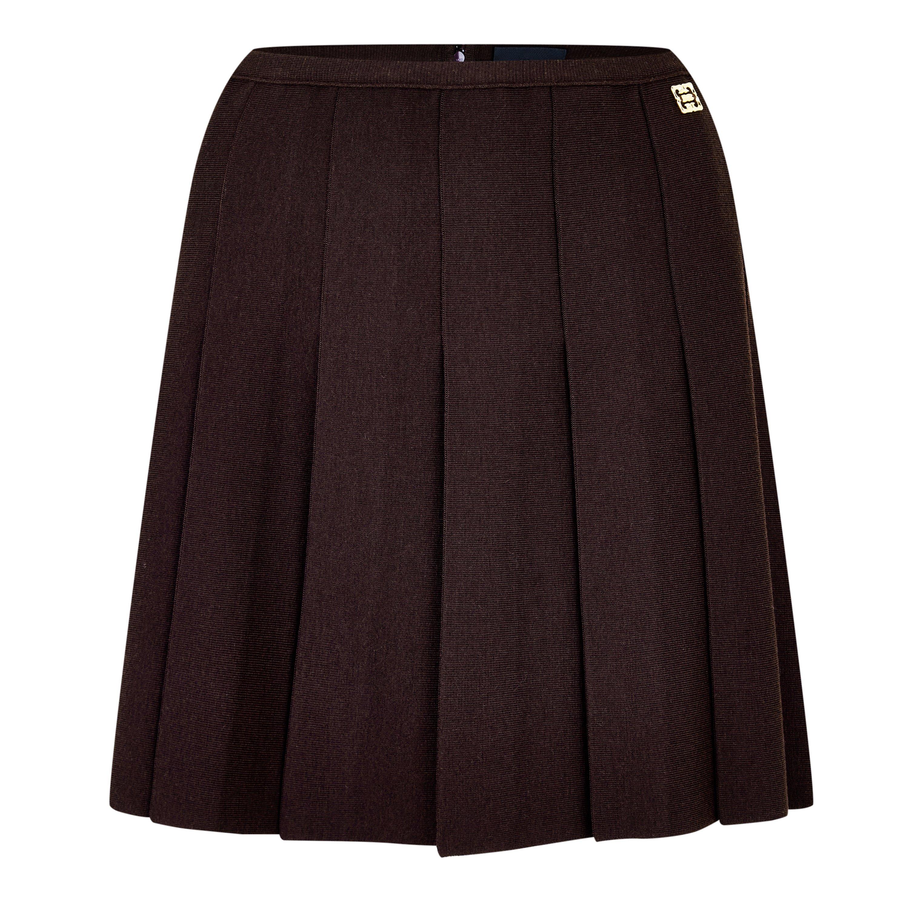 Pleated Mini Skirt
