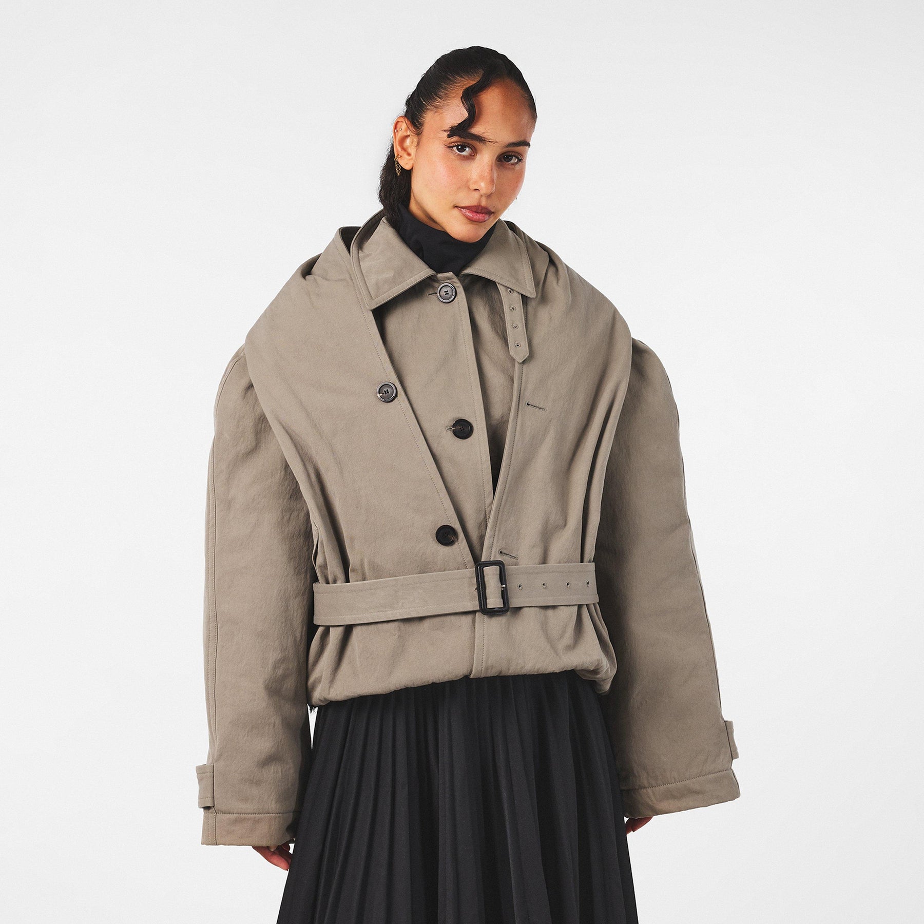 Bal Hooded Trench Ld52