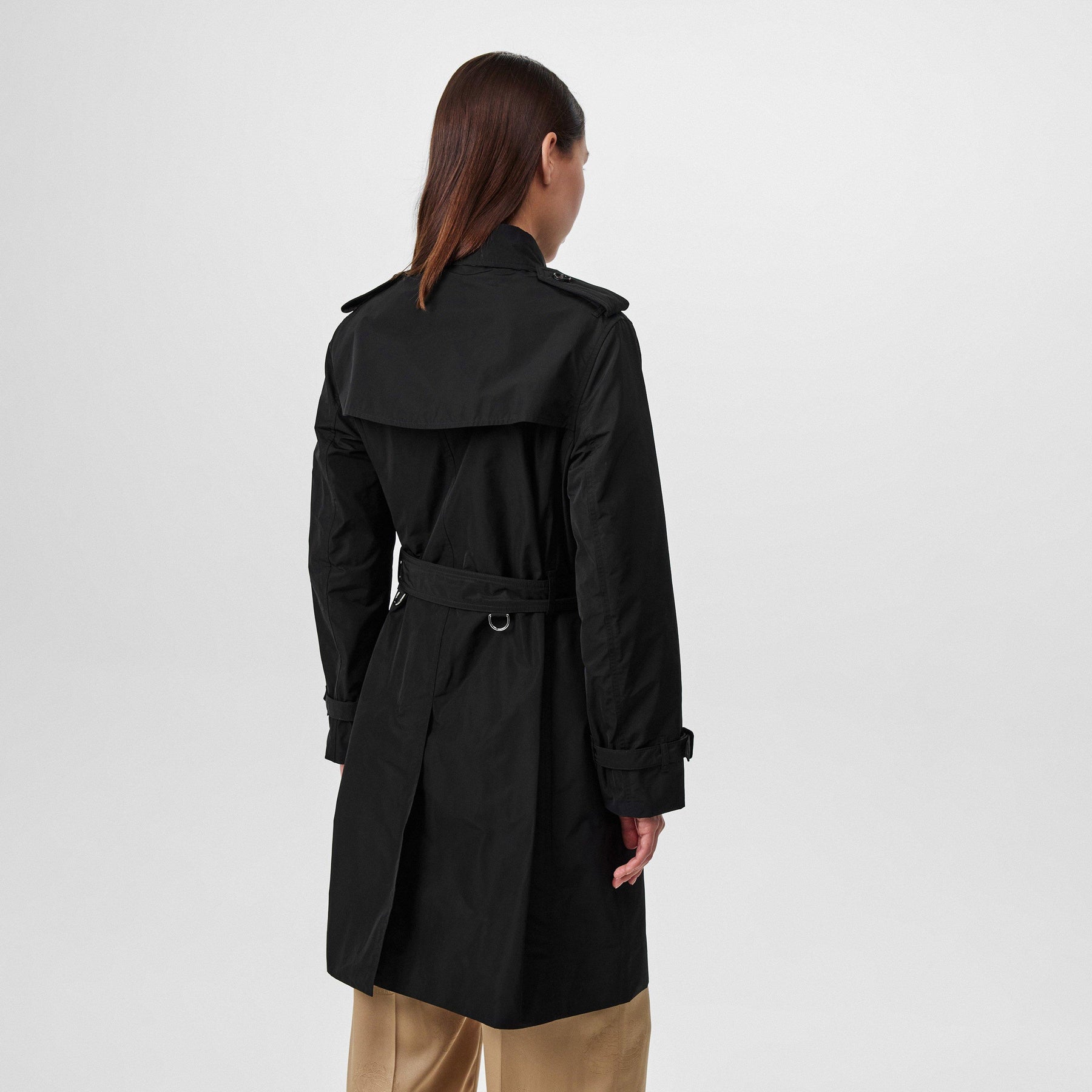 Women's Check Kensington Trench Coat
