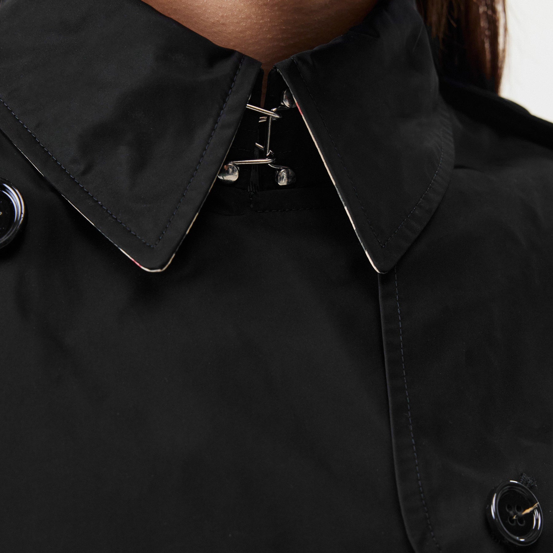 Women's Check Kensington Trench Coat