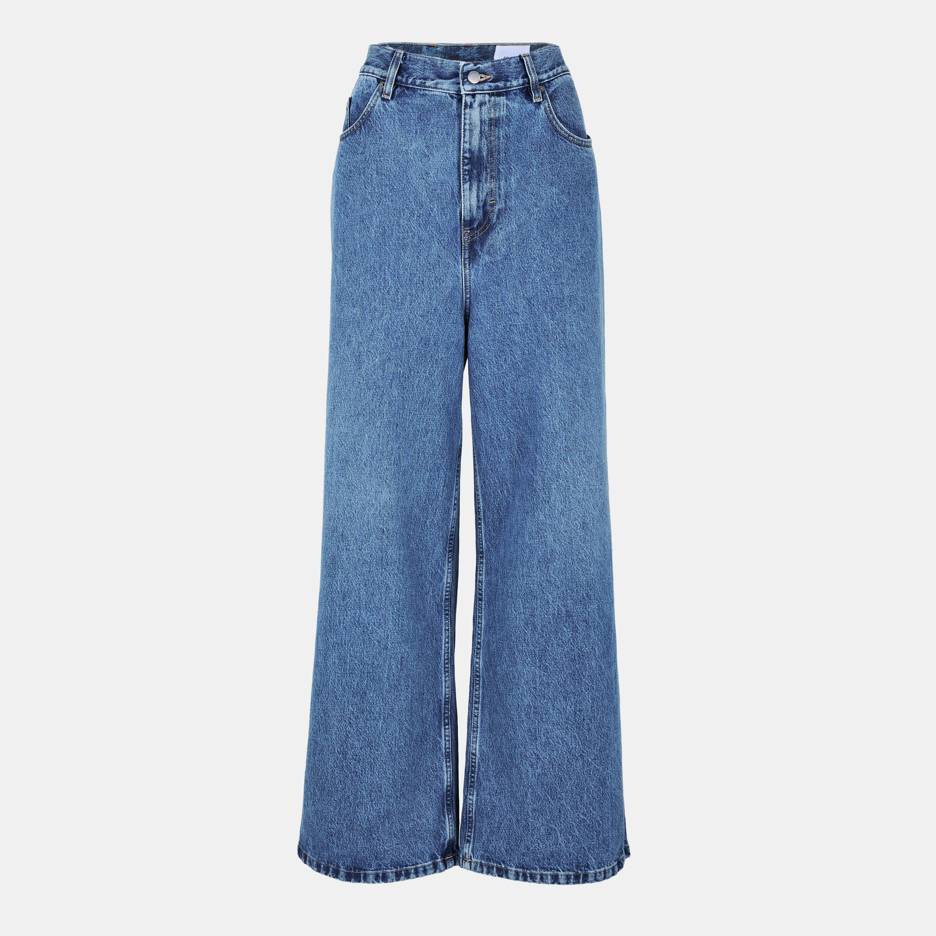 Clara High-Rise Wide Leg Jeans