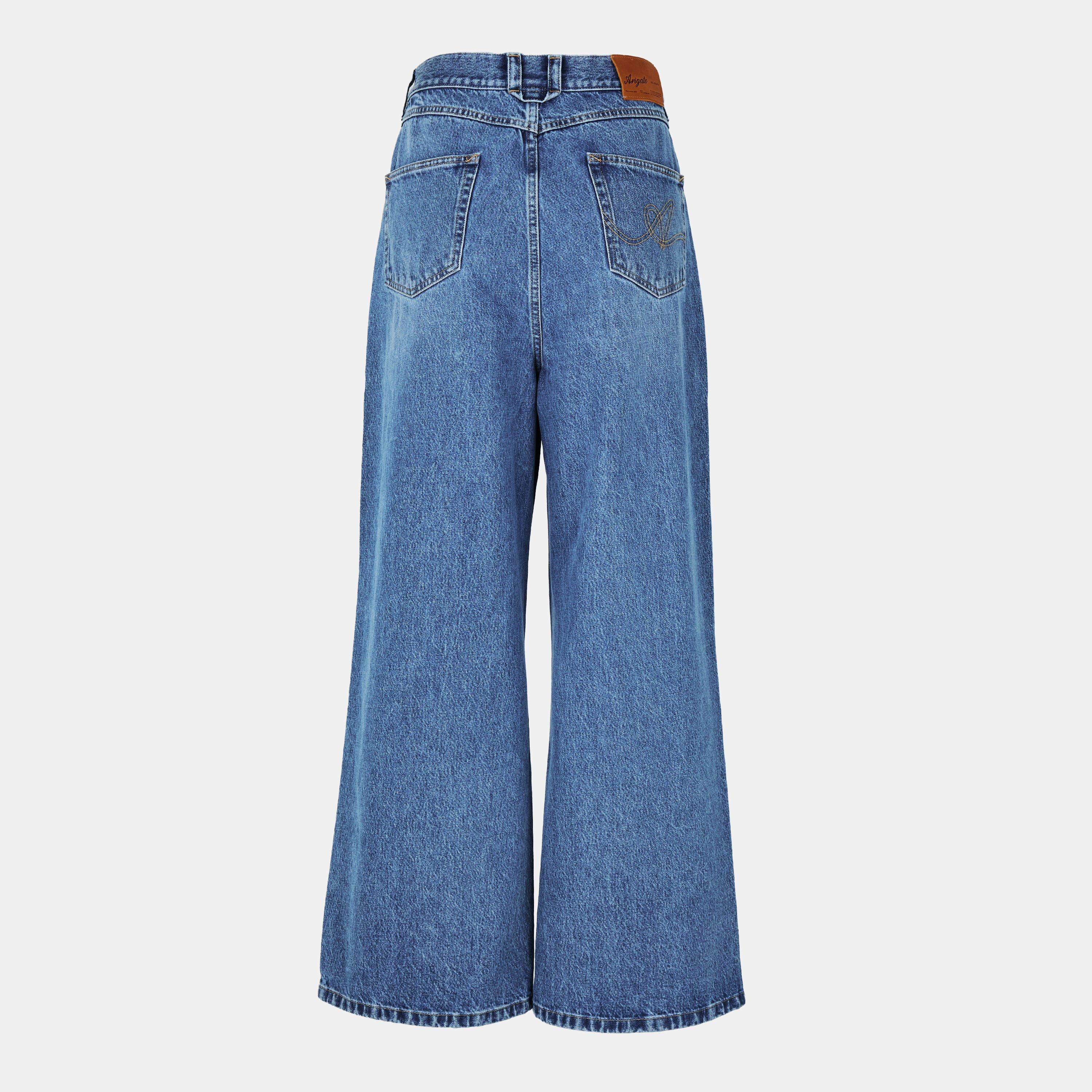 Clara High-Rise Wide Leg Jeans