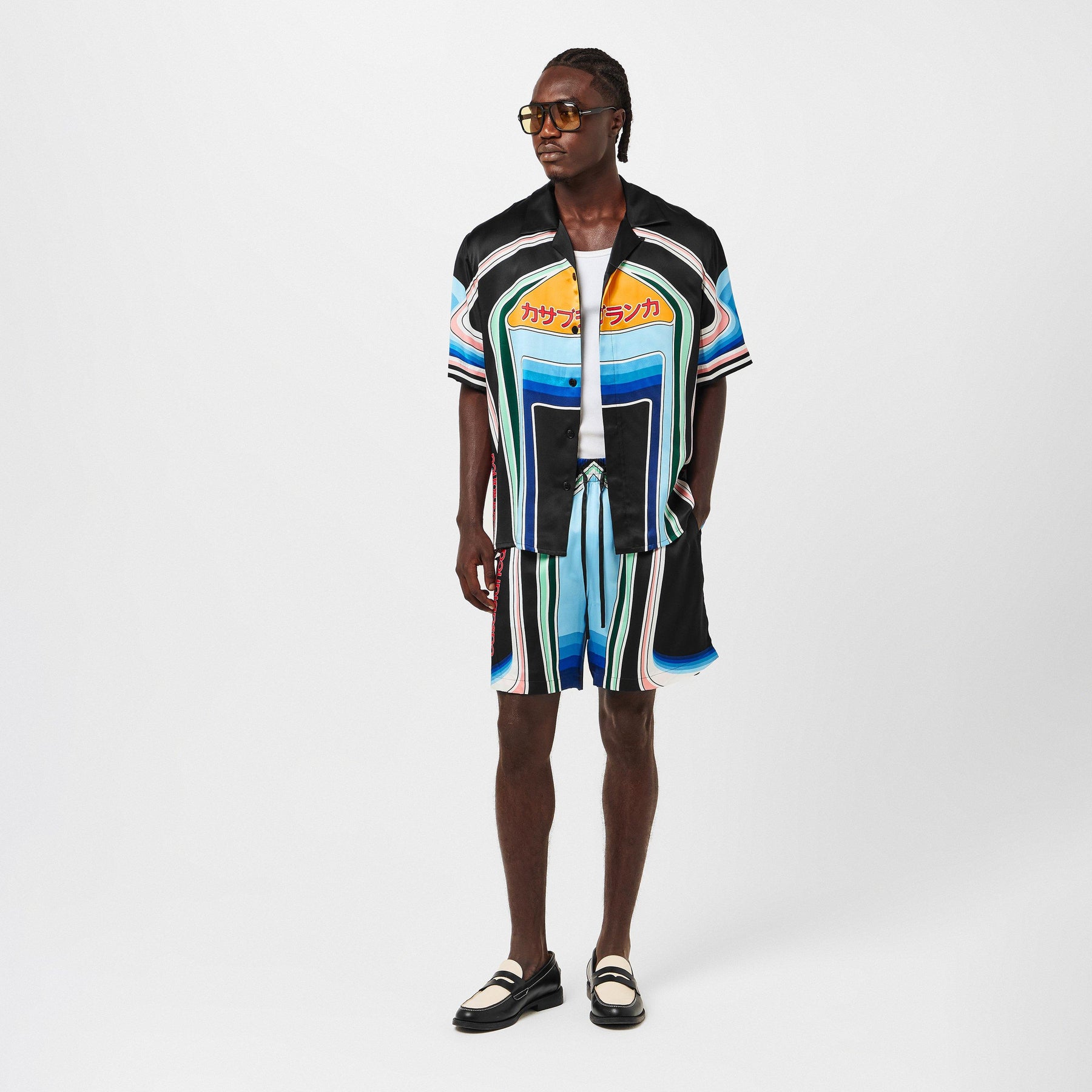 Casa Pattern Silk Sh Sn53