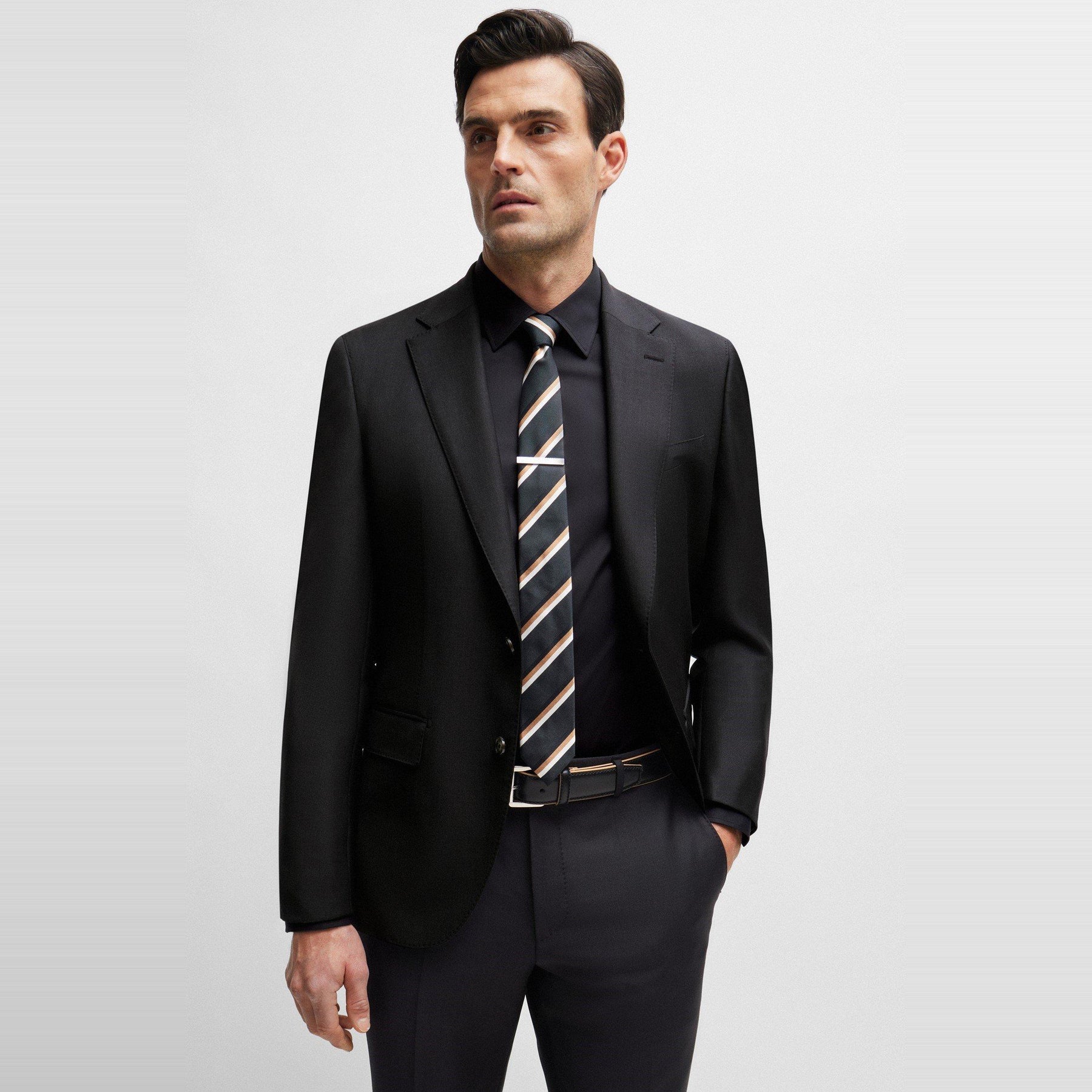 L-Hays-Kent-233 10199020 01 Plain Shirt Mens