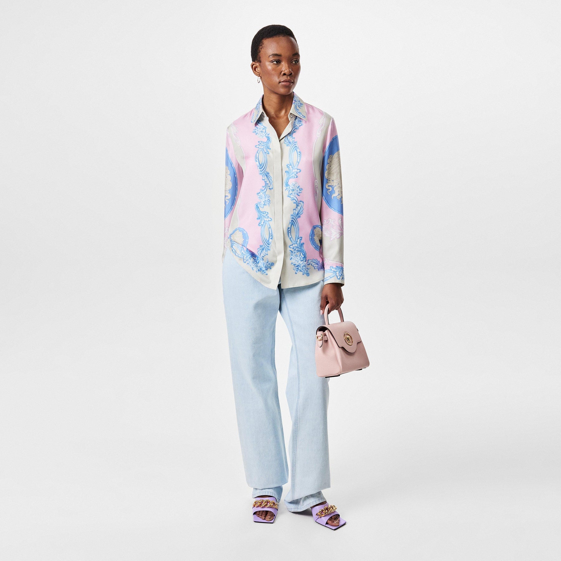 Cameo Silk Shirt