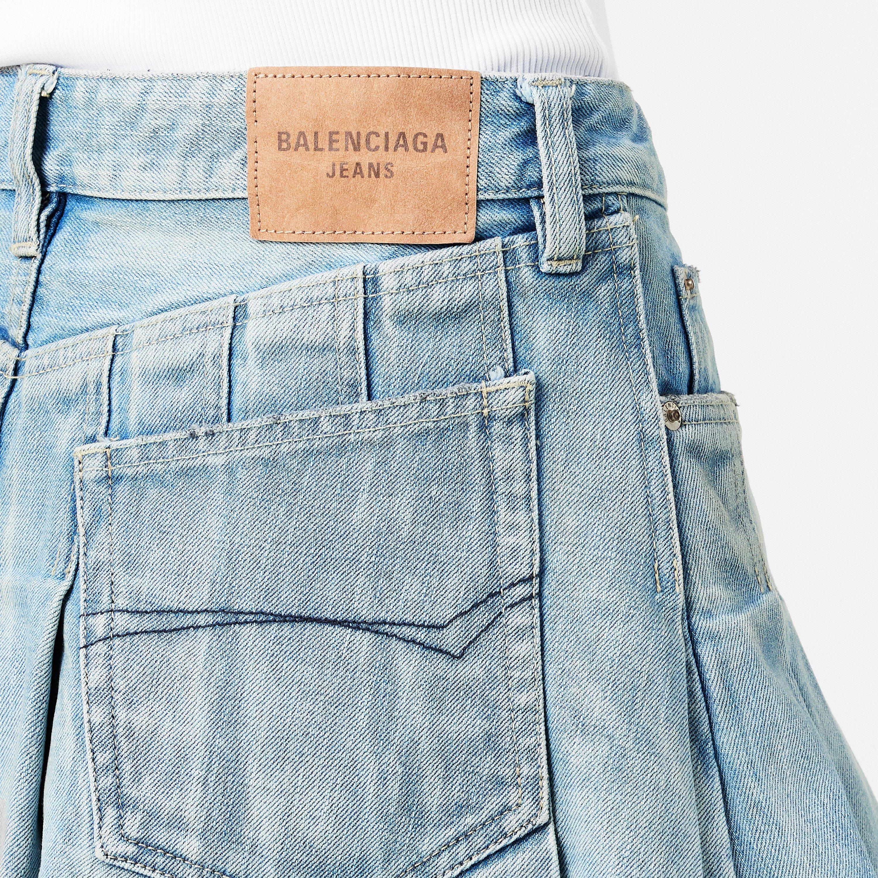 Pleated Mini Skirt