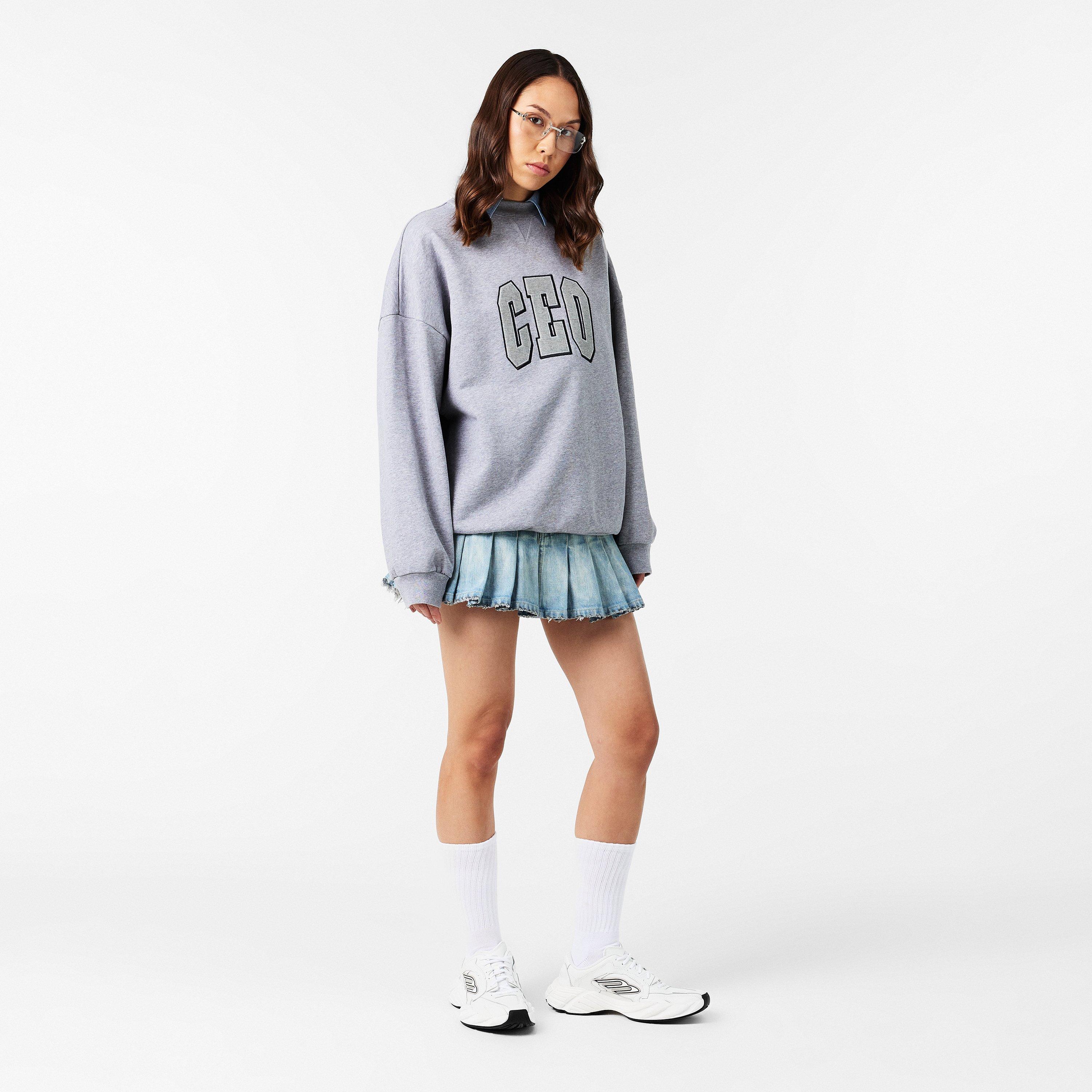 Pleated Mini Skirt
