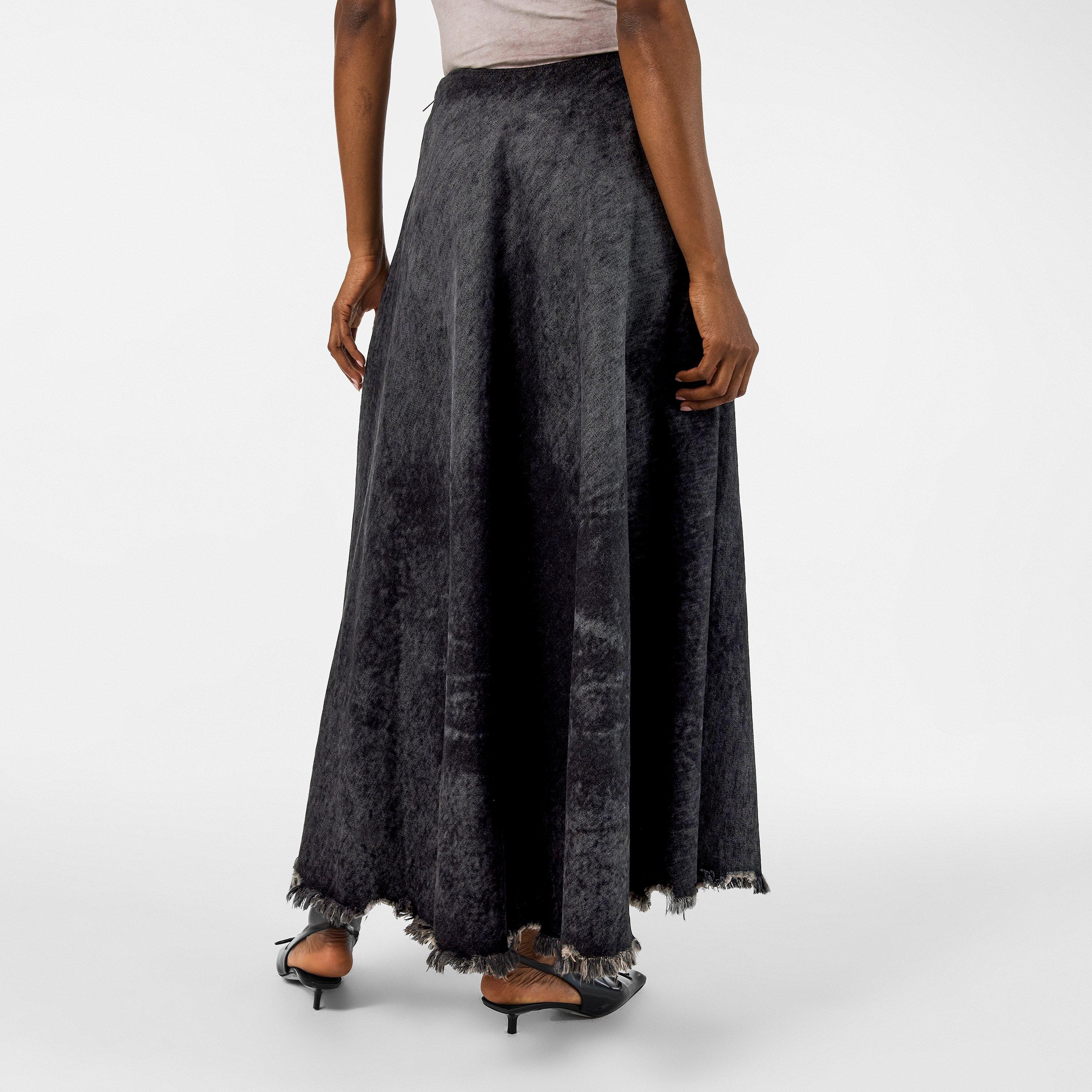 De-Hannie-Fsh Denim Skirt