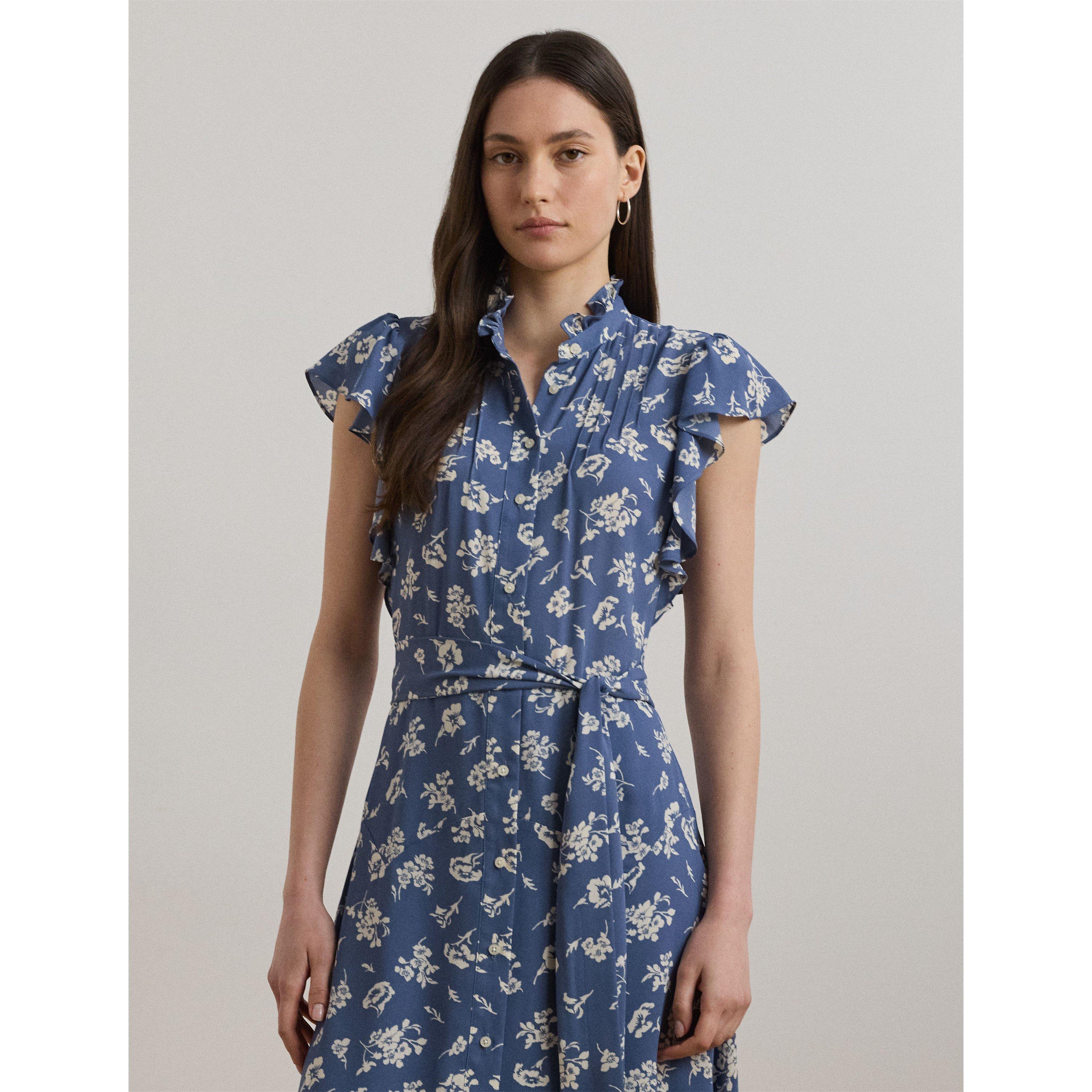 Floral Belted Dress