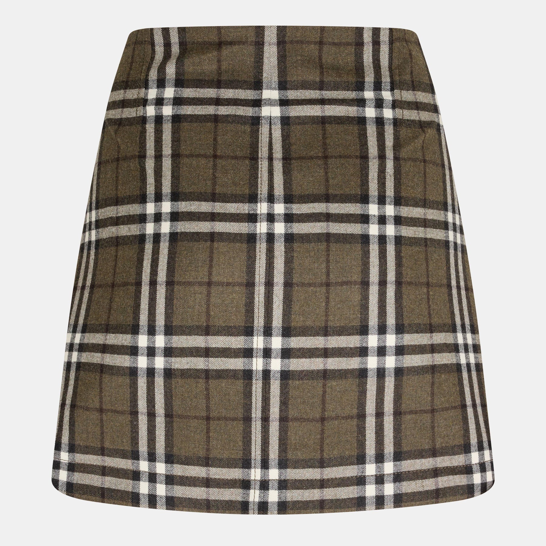 Burb Check Skirt Ld53