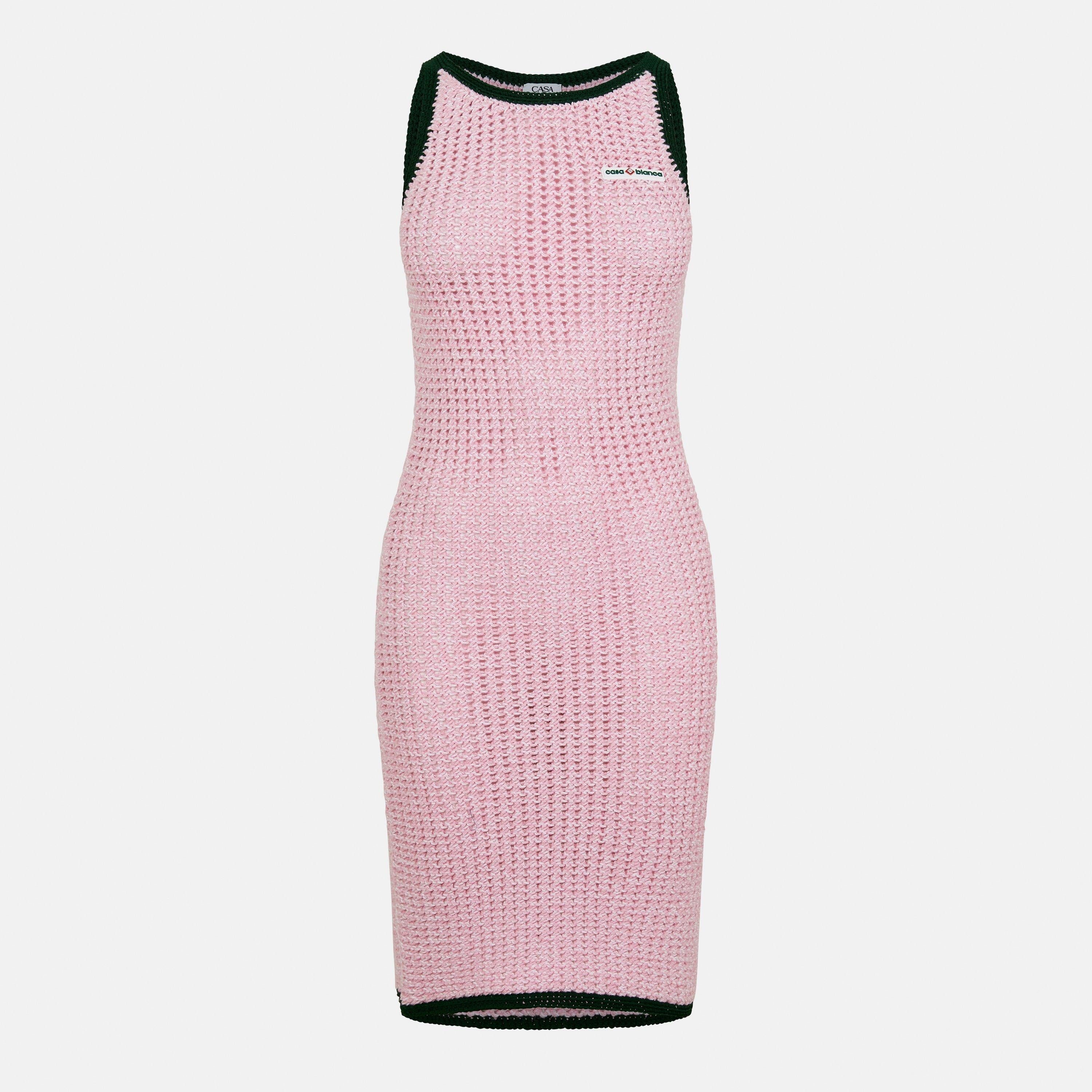 Mouline Structured Mini Dress