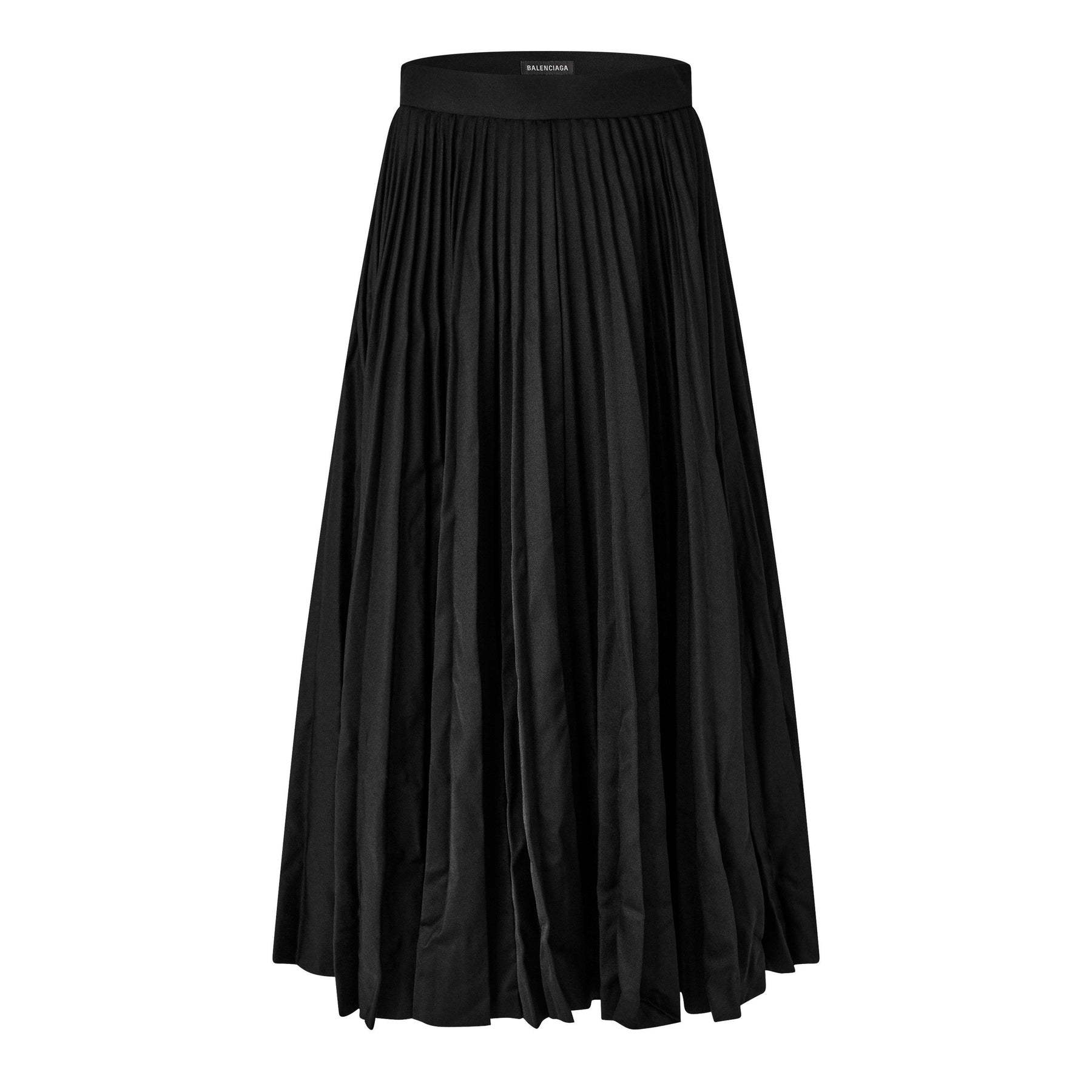 Creased Pleated Skirt