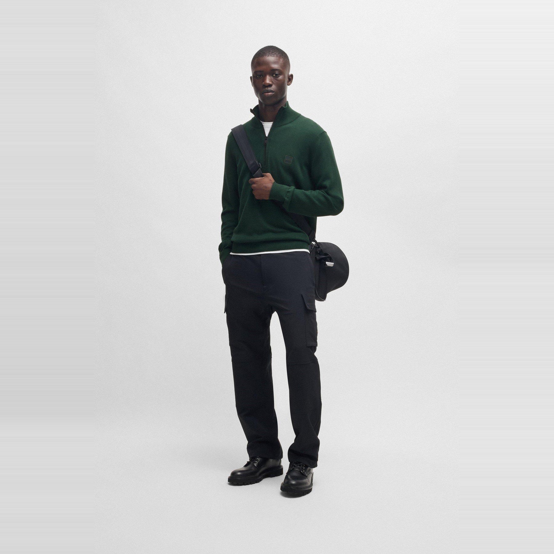 Kanobix Zip-Neck Sweater