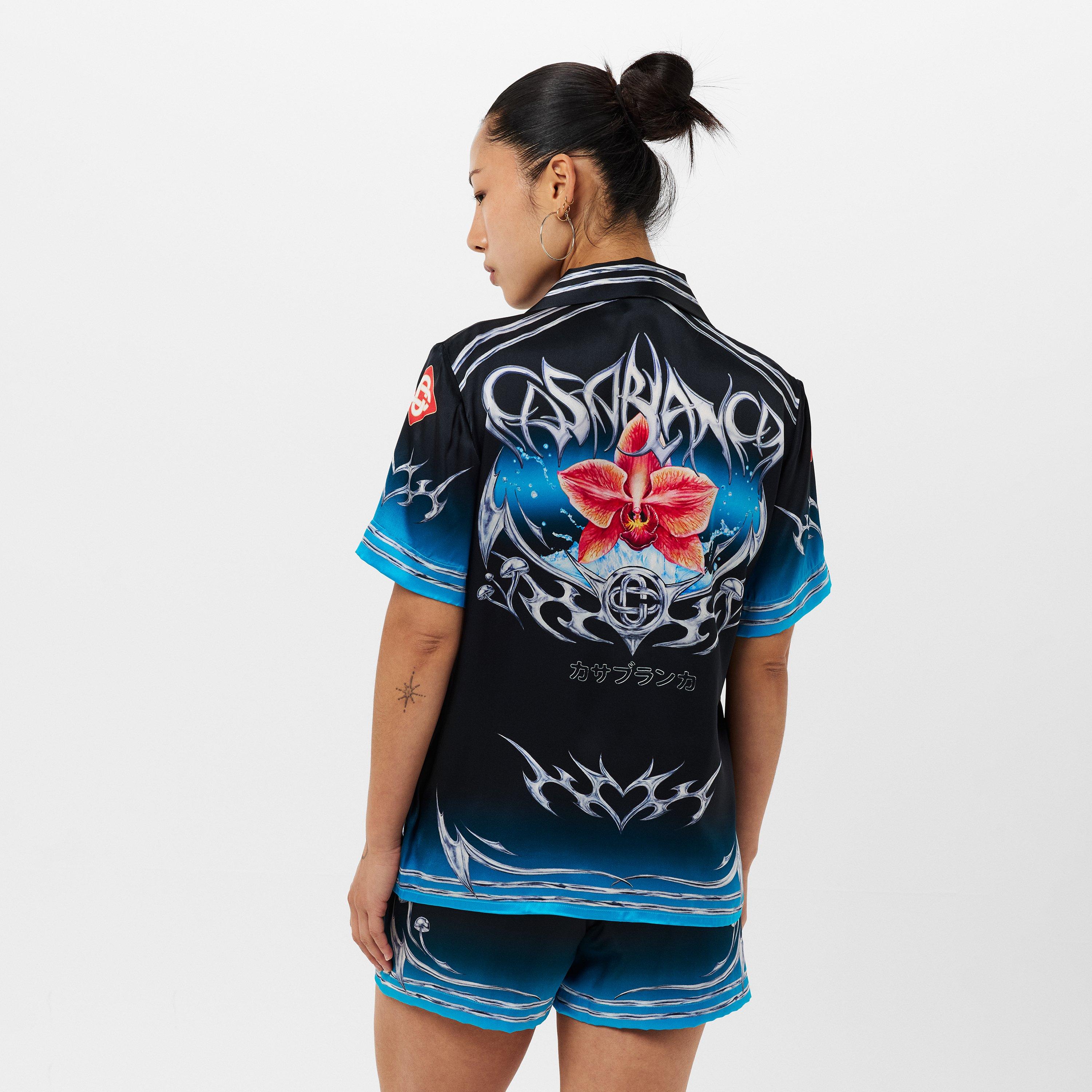 Blade Short Sleeve Relaxed Fit Bowling Shirt