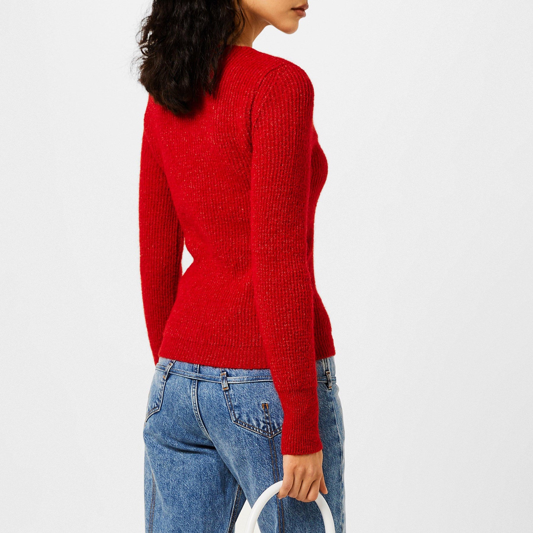 La Maille Pau Asymmetric Cardigan