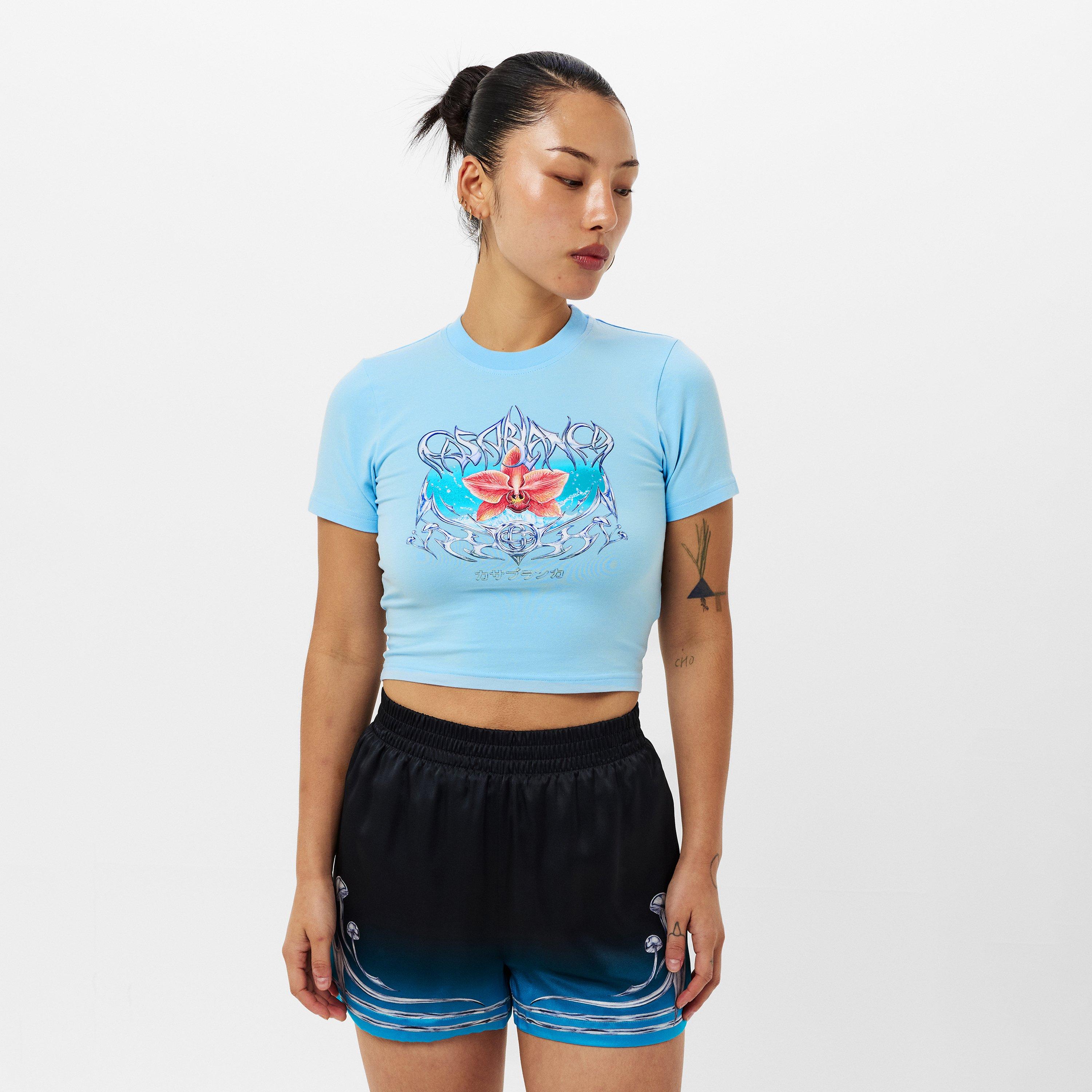 Blade Fitted Cropped Baby Tee