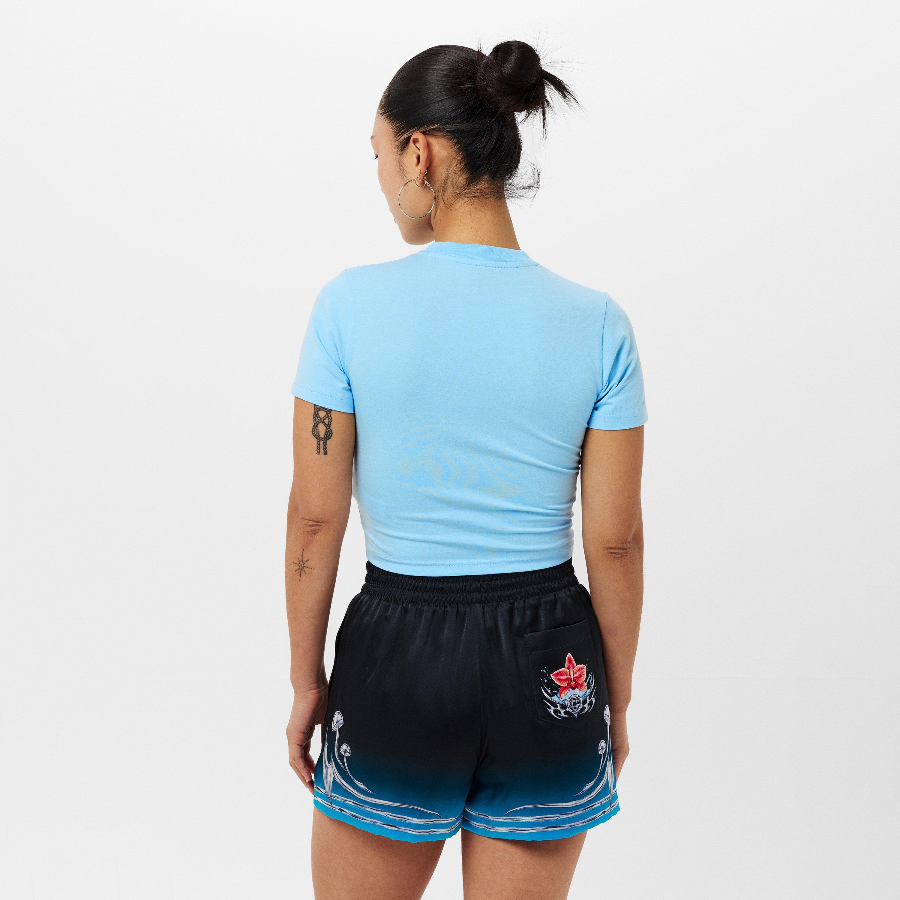 Blade Fitted Cropped Baby Tee
